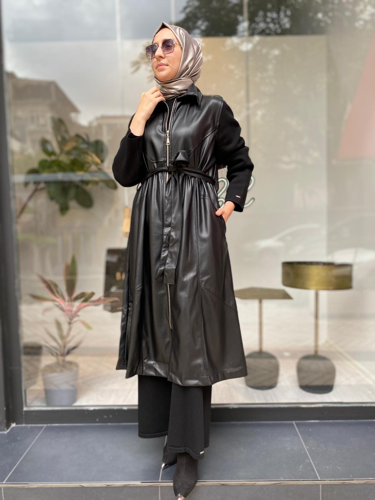 İnvee Deri Kap Siyah 6820