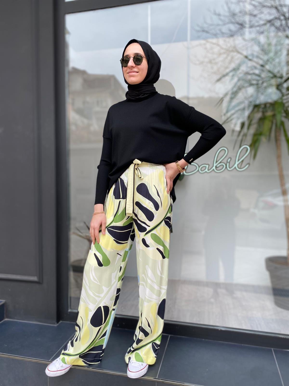 İnvee Evaze Tunik Siyah 5879