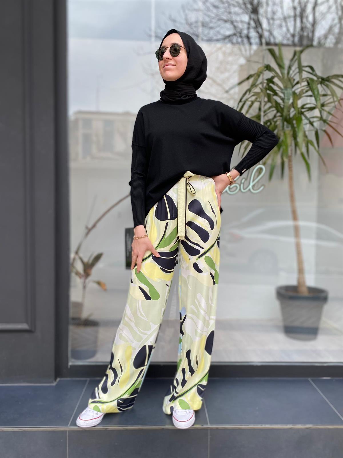 İnvee Evaze Tunik Siyah 5879