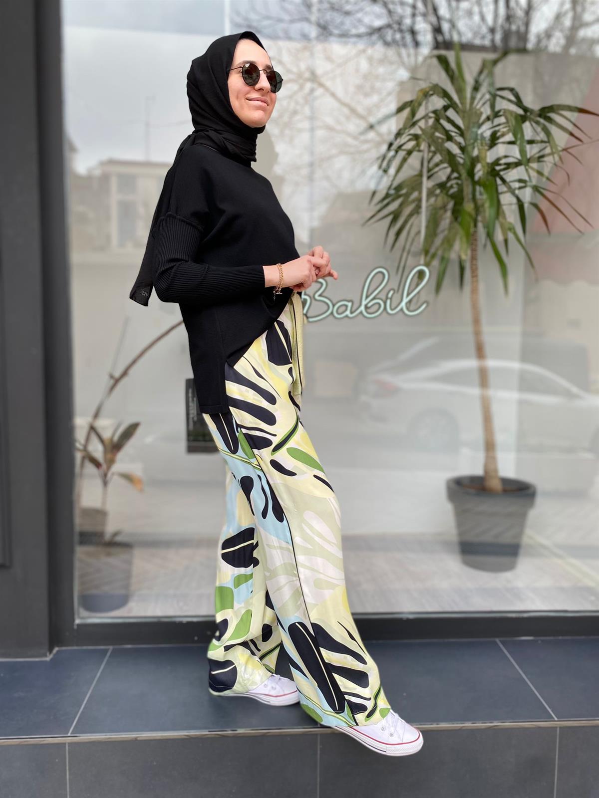 İnvee Evaze Tunik Siyah 5879