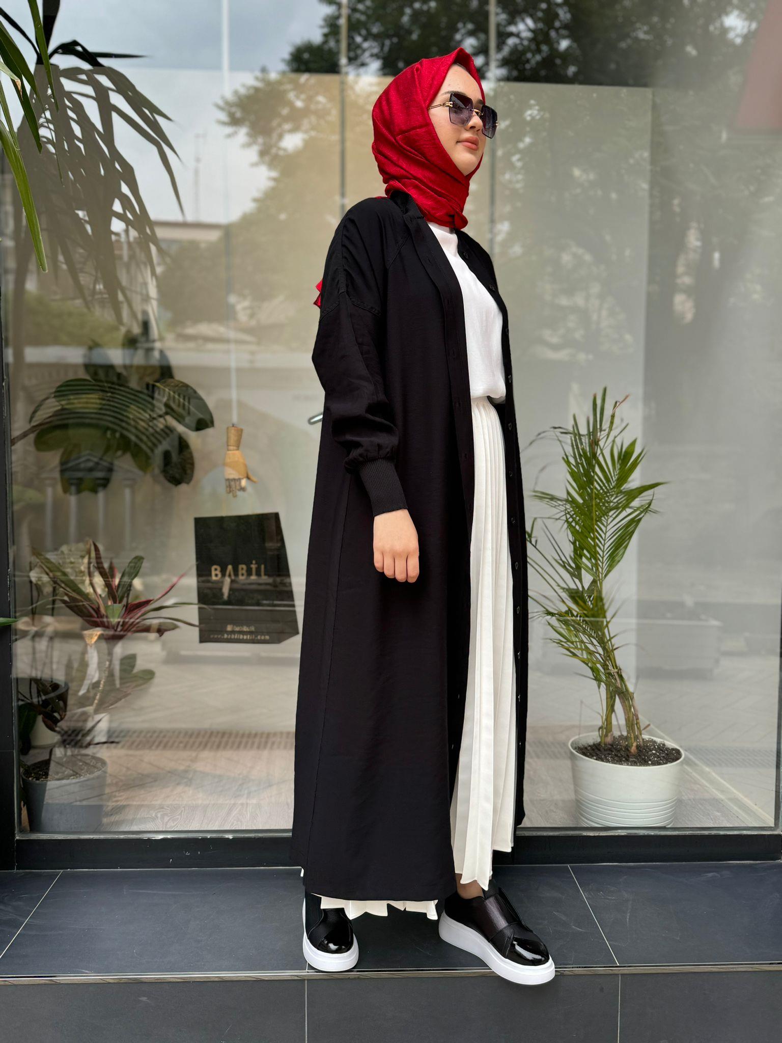 İnvee Gömlek Kap Siyah 6897