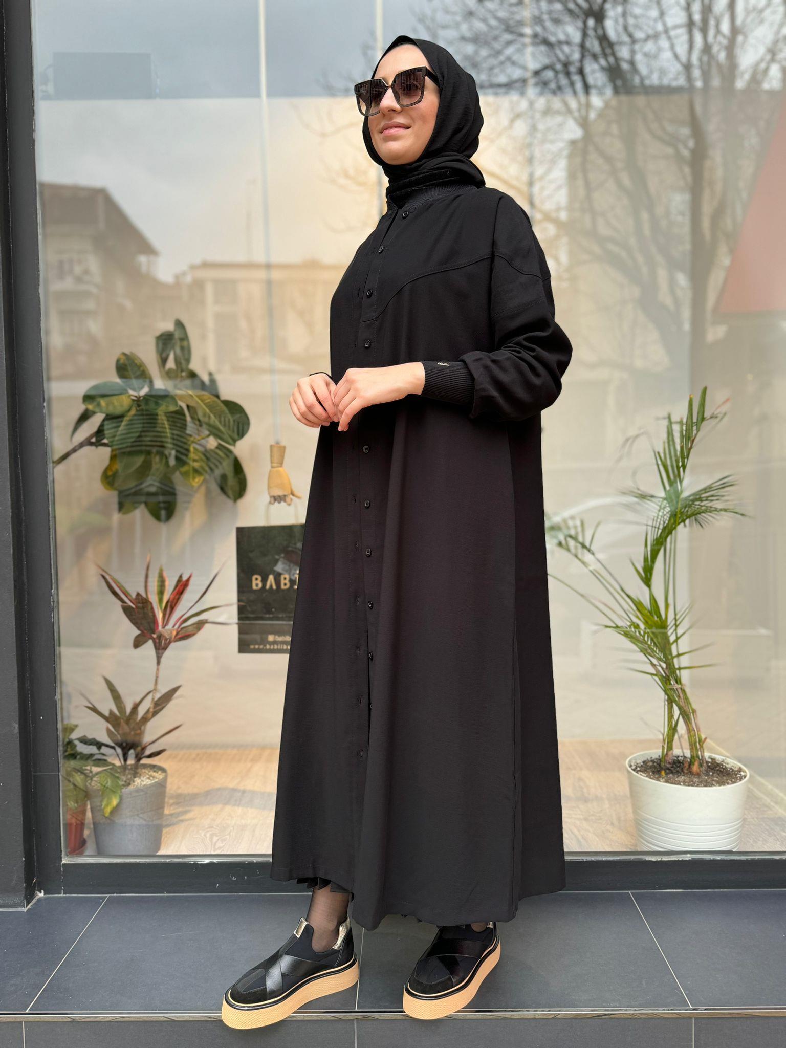 İnvee Gömlek Kap Siyah 6897