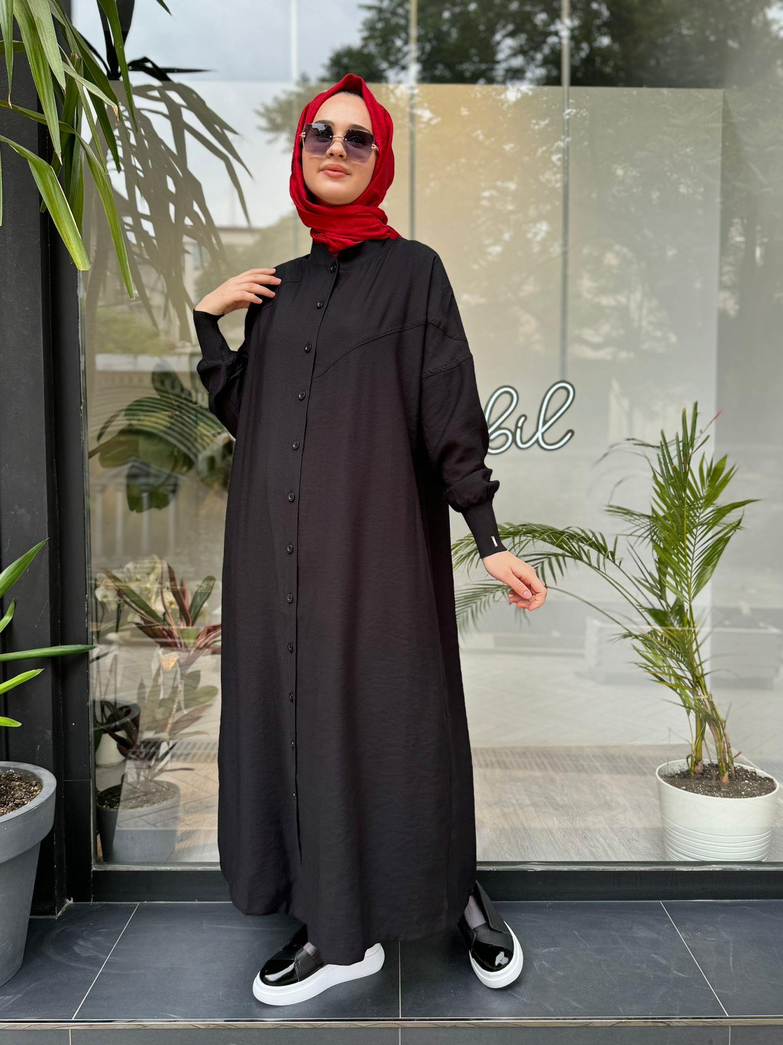 İnvee Gömlek Kap Siyah 6897