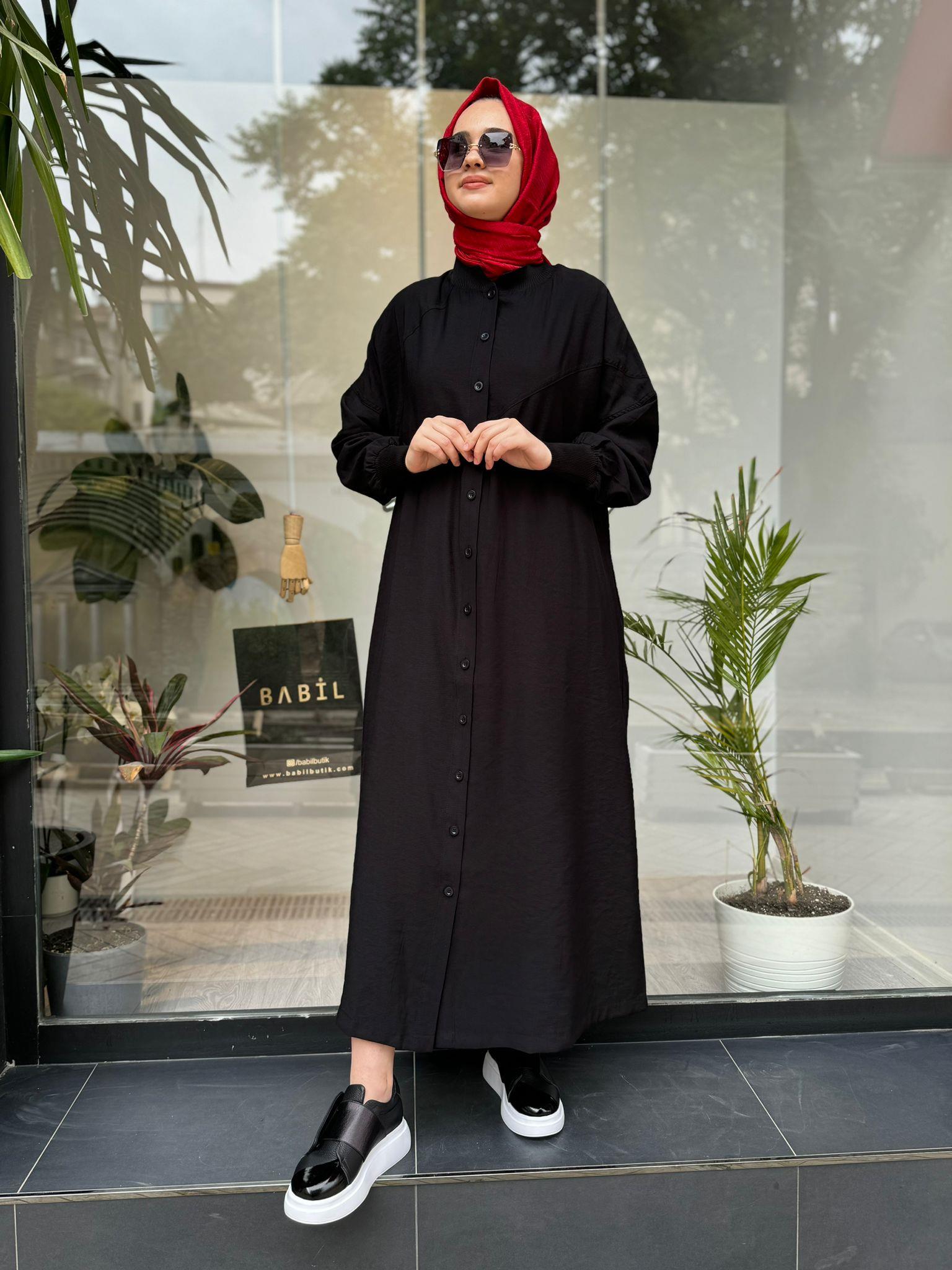 İnvee Gömlek Kap Siyah 6897