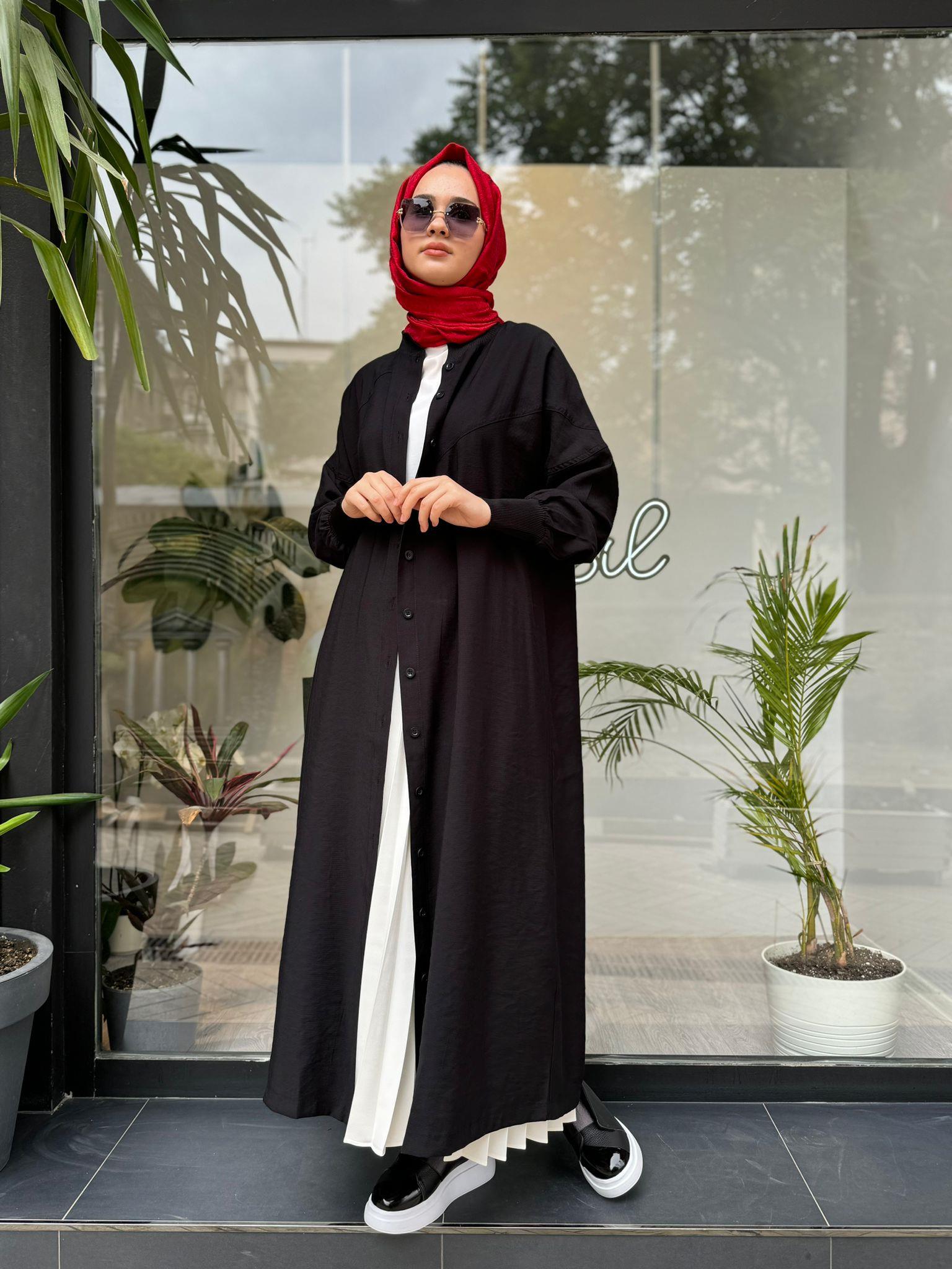 İnvee Gömlek Kap Siyah 6897
