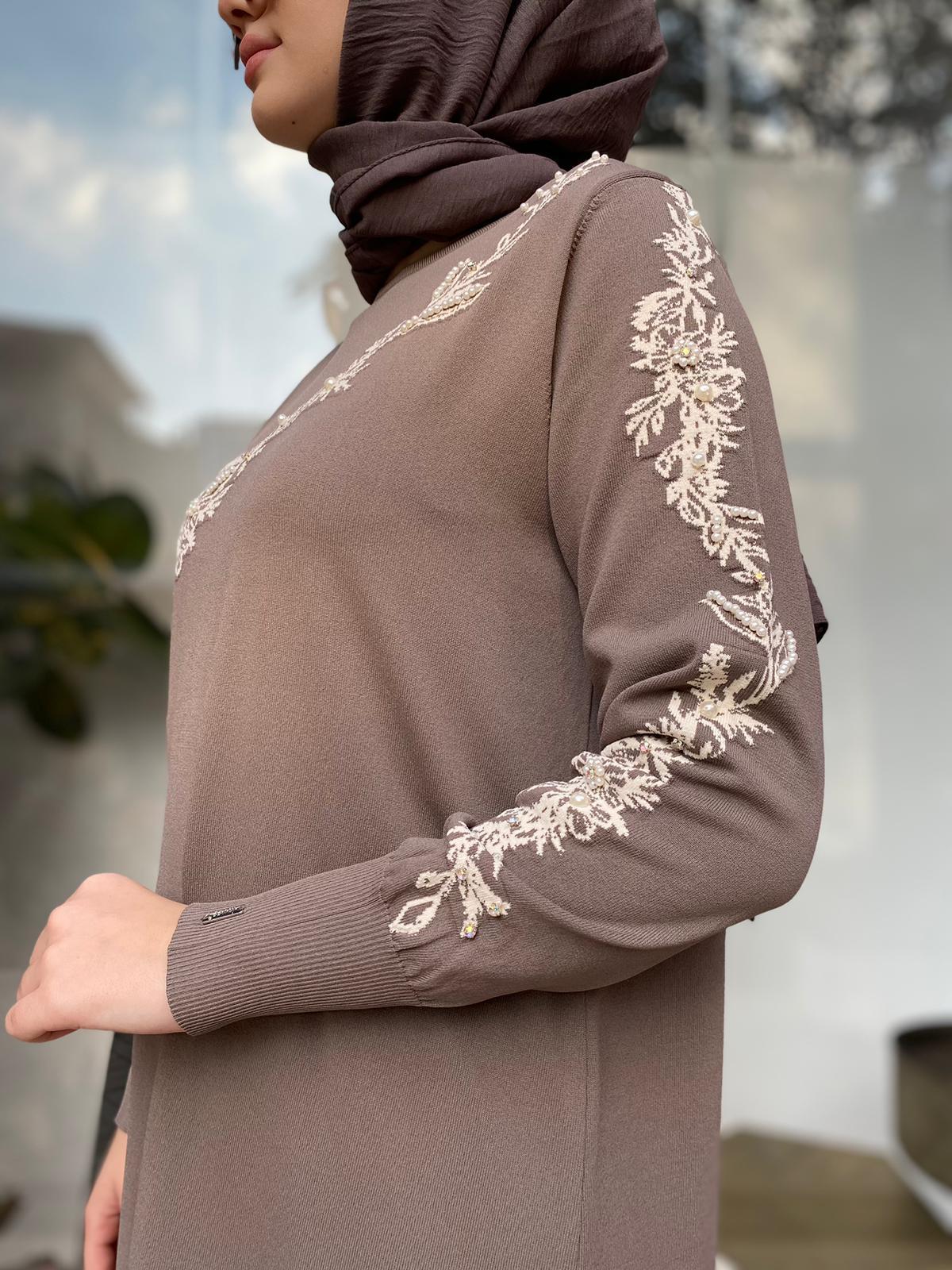 İnvee Güldalı Triko Tunik Vizon 6849