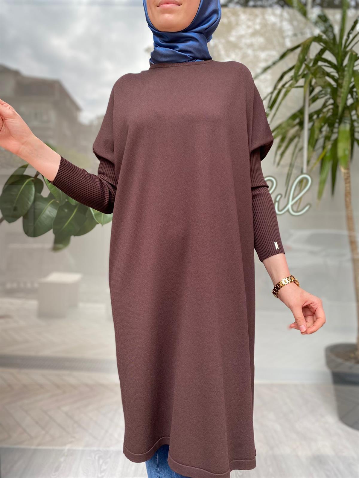 Invee Kahve Tunik 5536
