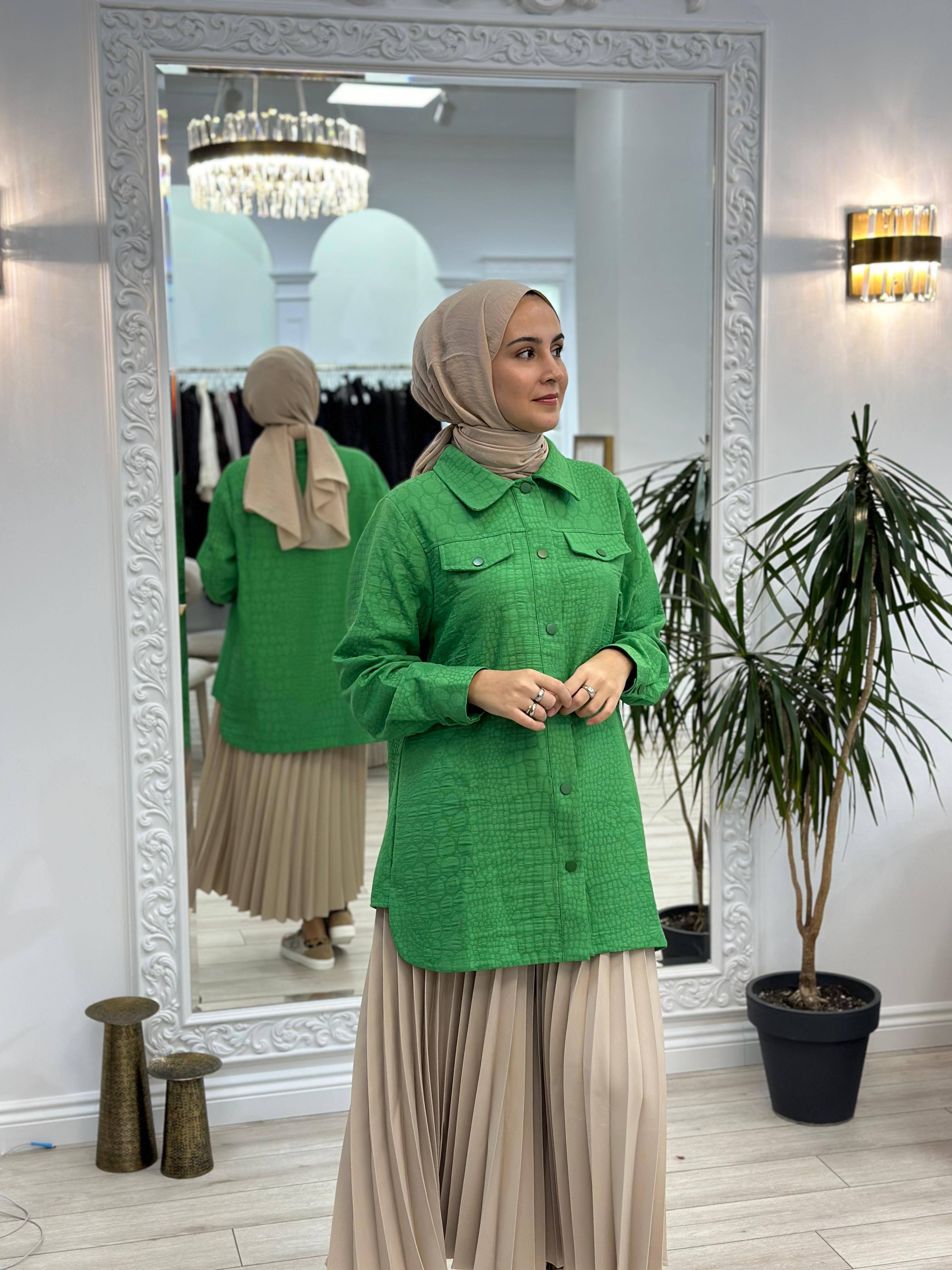 İnvee Kapitone Gömlek Benetton 6827