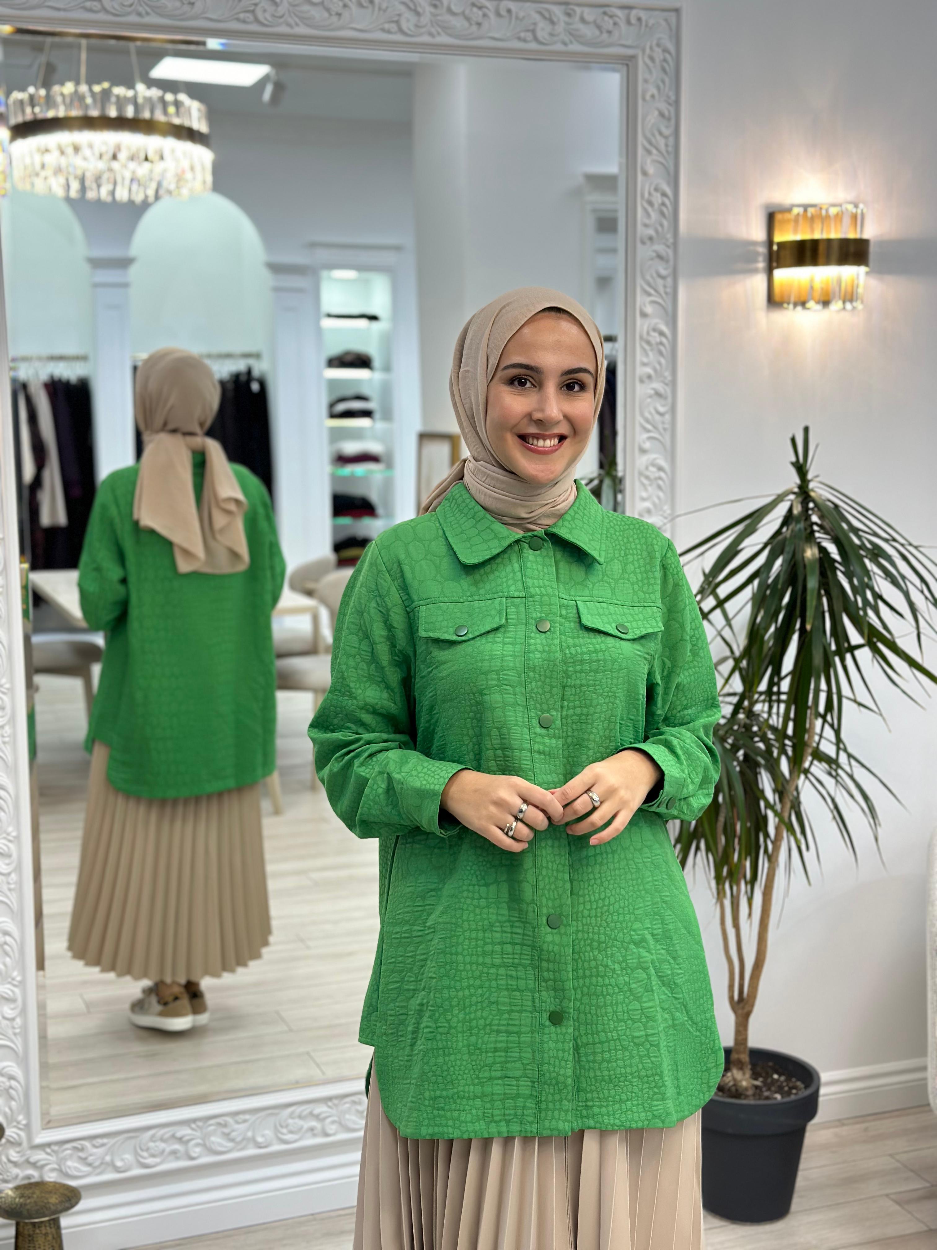 İnvee Kapitone Gömlek Benetton 6827
