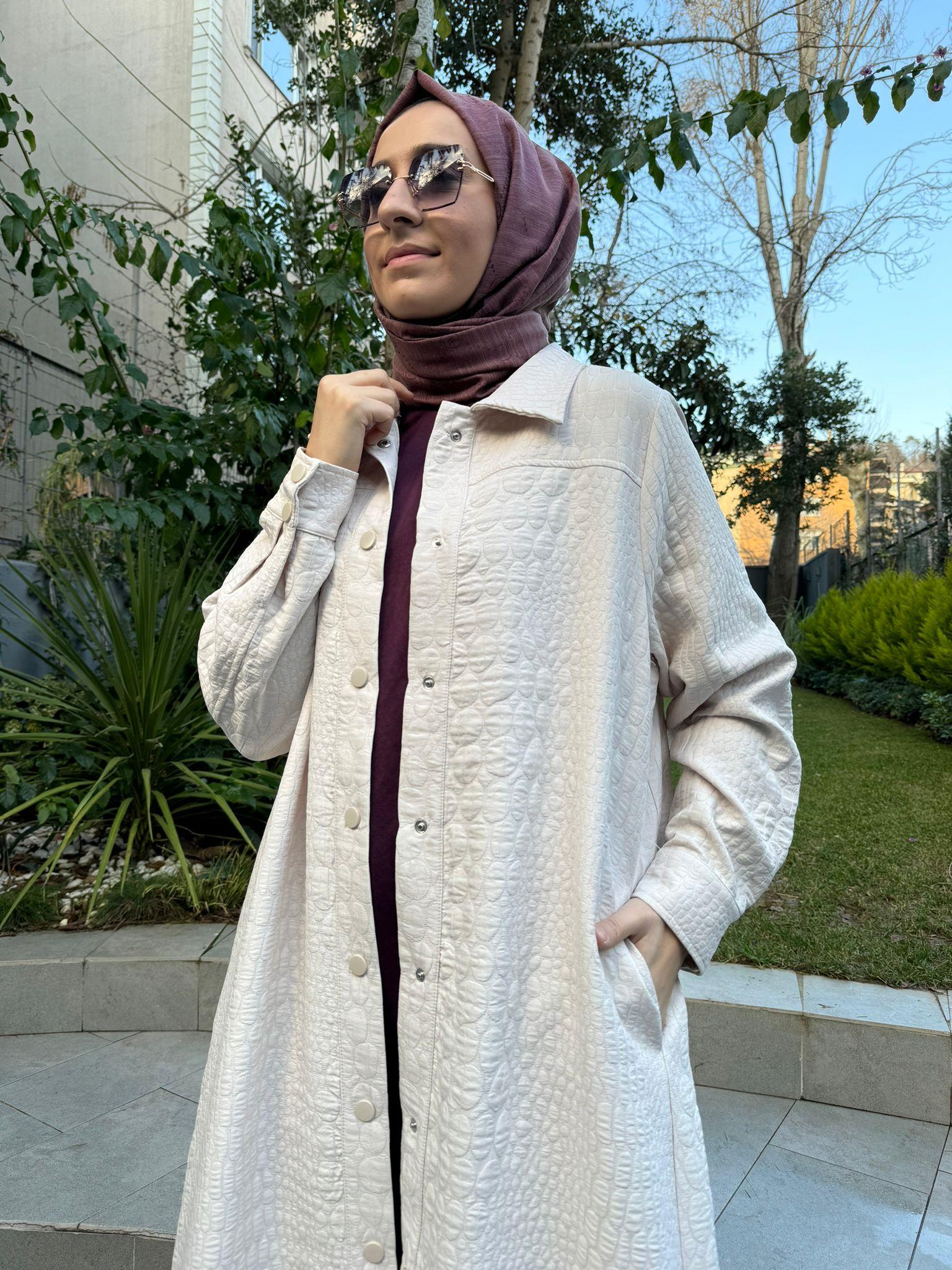 İnvee Kapitone Kap Ekru 6914