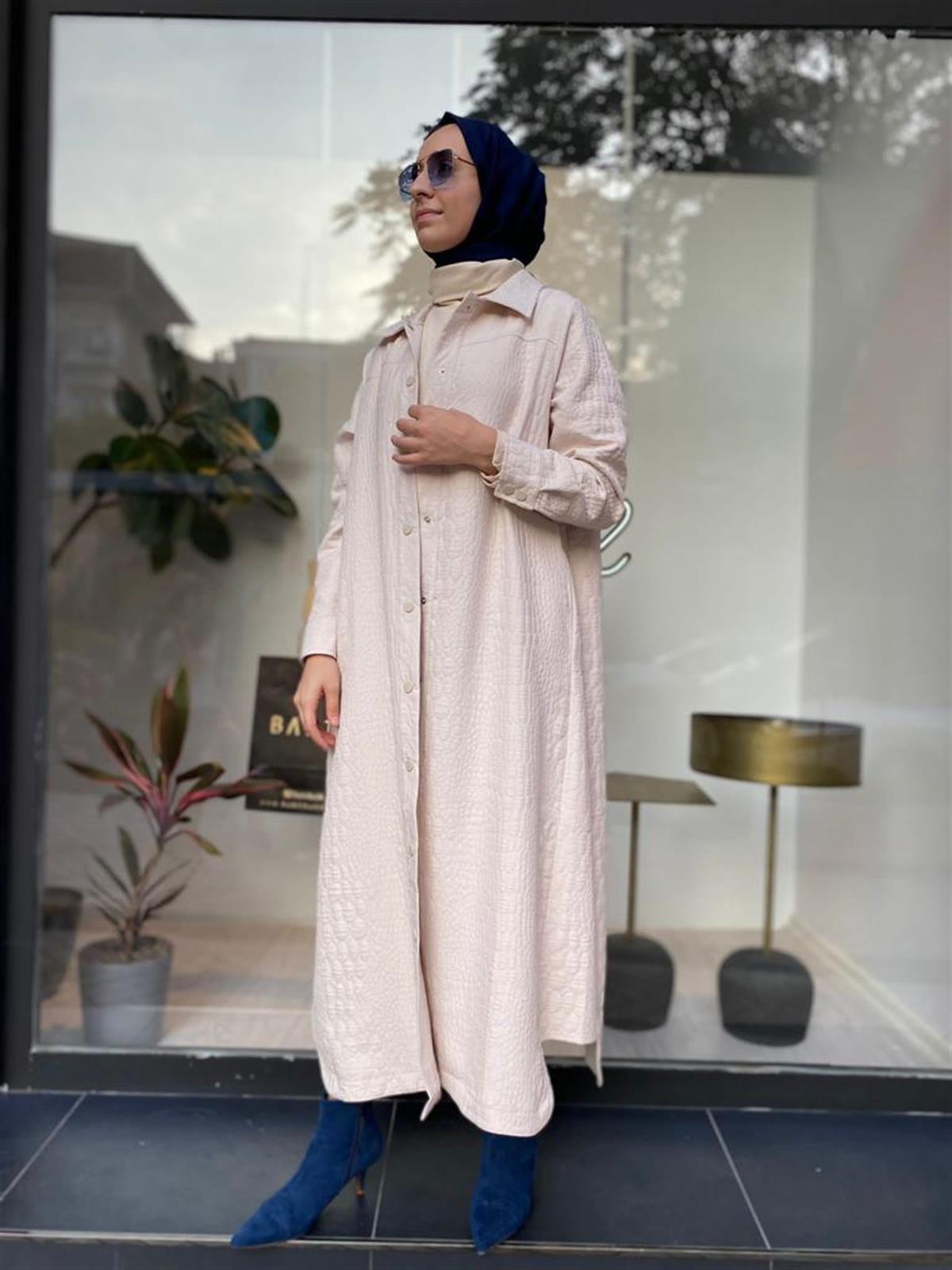İnvee Kapitone Kap Ekru 6914