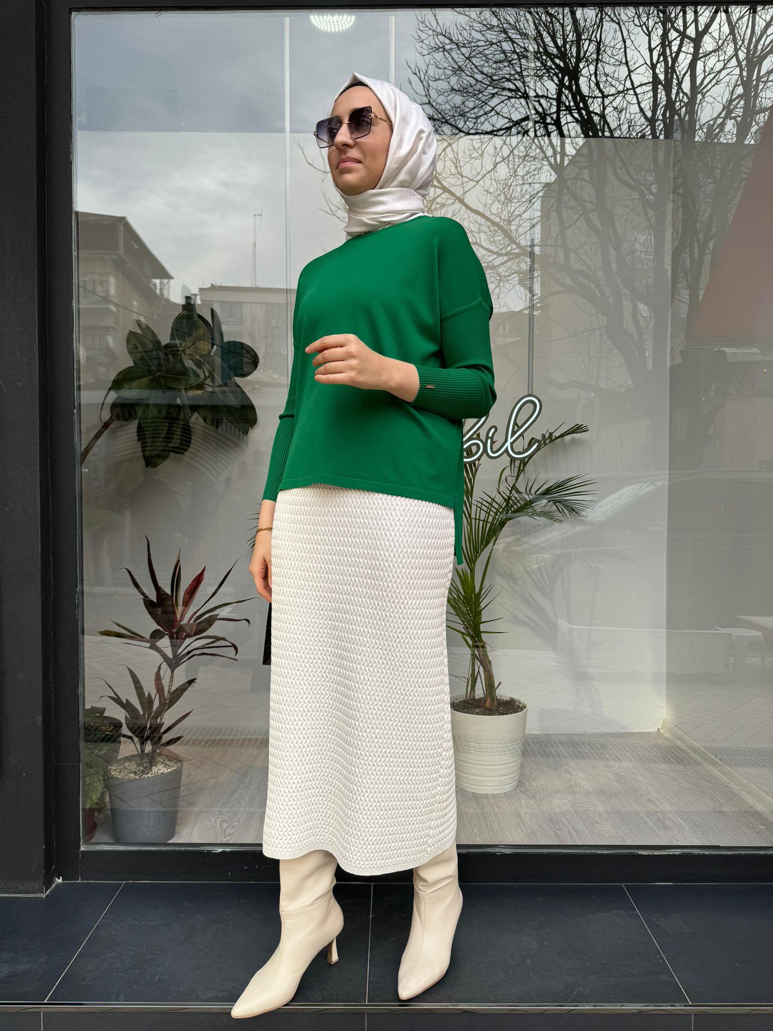 İnvee Kısa Evaze Tunik Benetton 5879