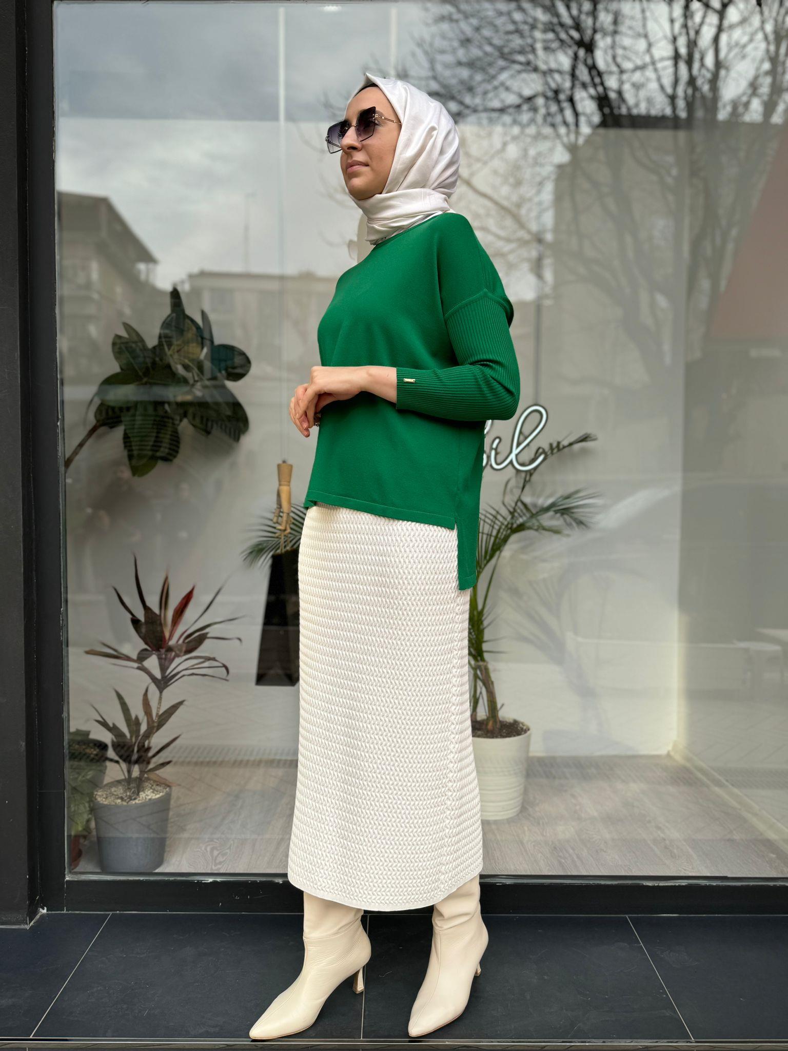 İnvee Kısa Evaze Tunik Benetton 5879