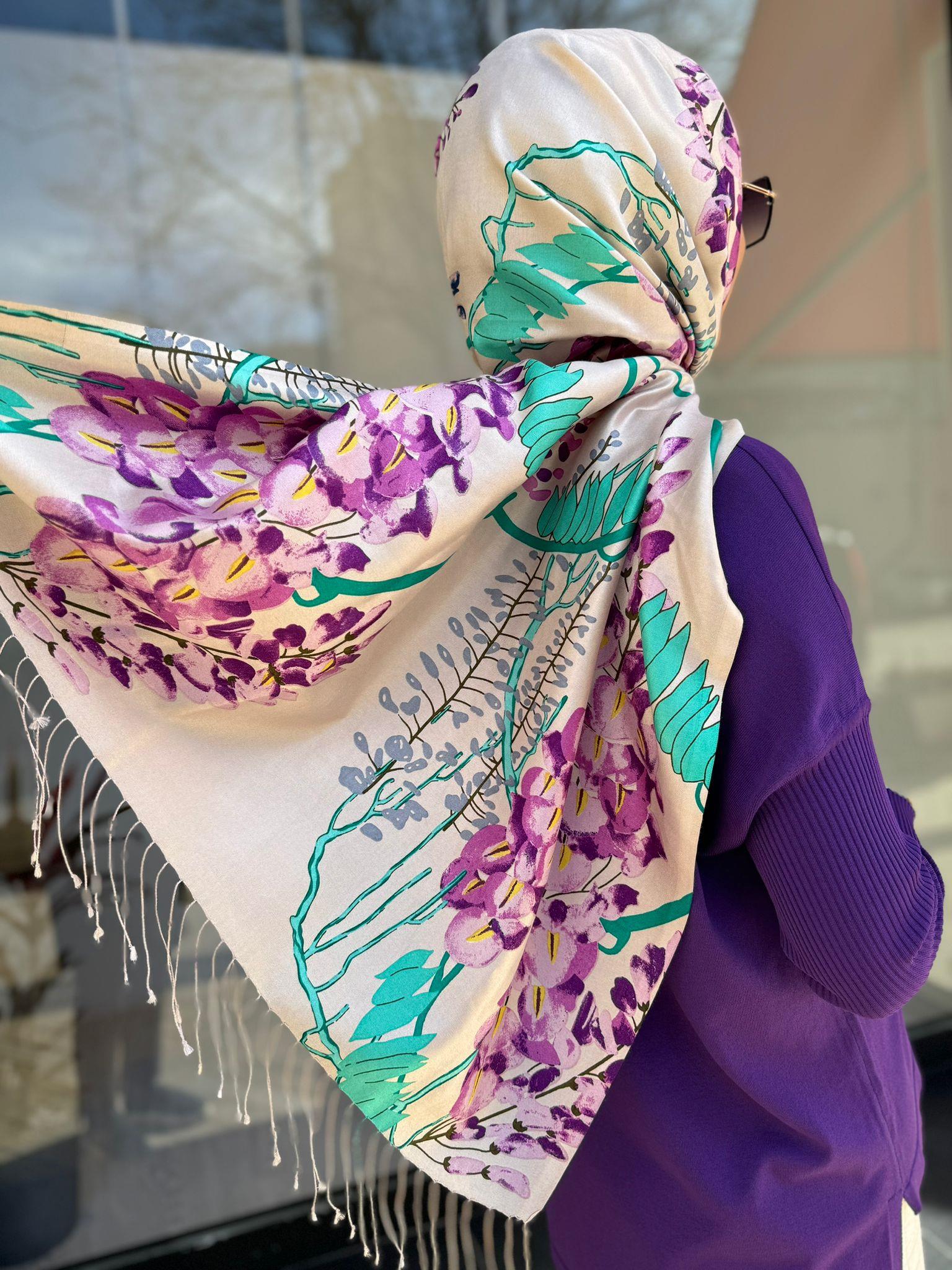 İnvee Kısa Evaze Tunik Mor 5879