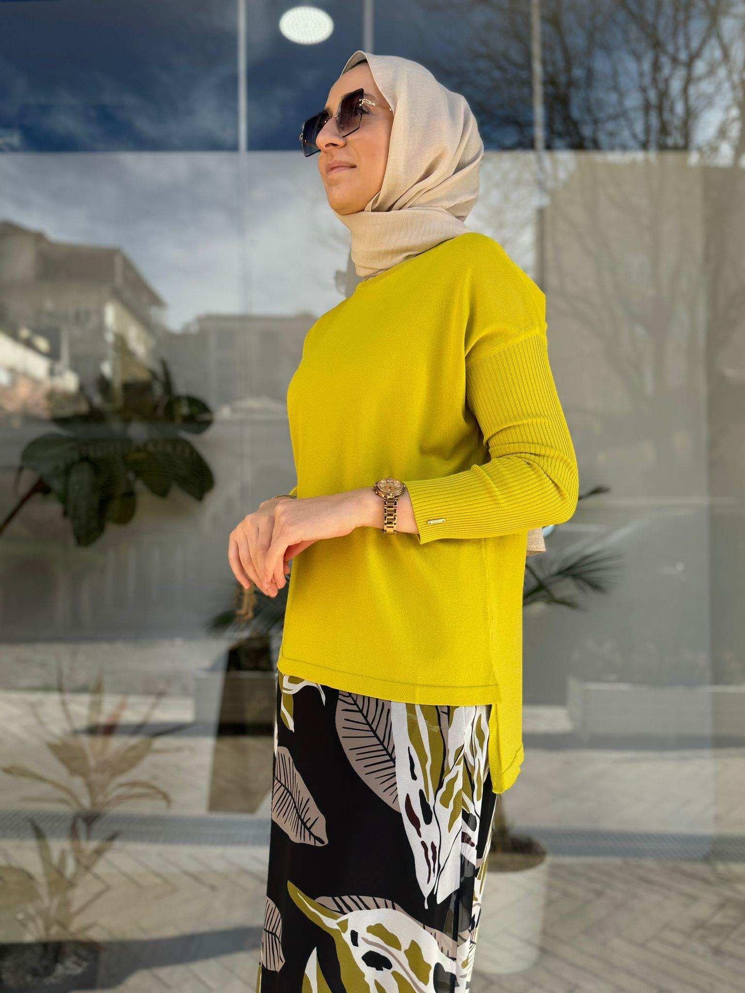 İnvee Kısa Evaze Tunik Orijinal 5879