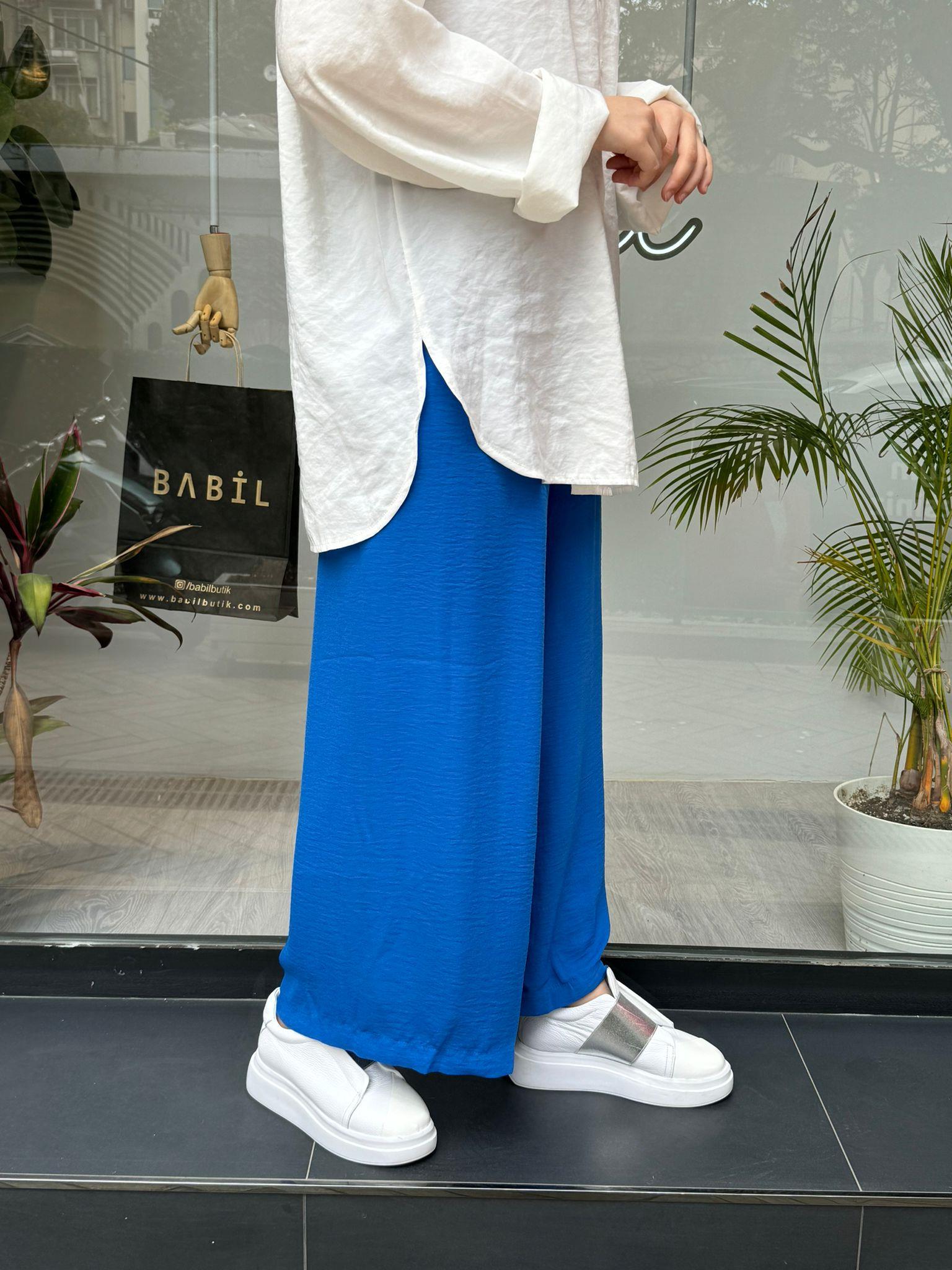 İnvee Mavi Caz Pantolon 5930