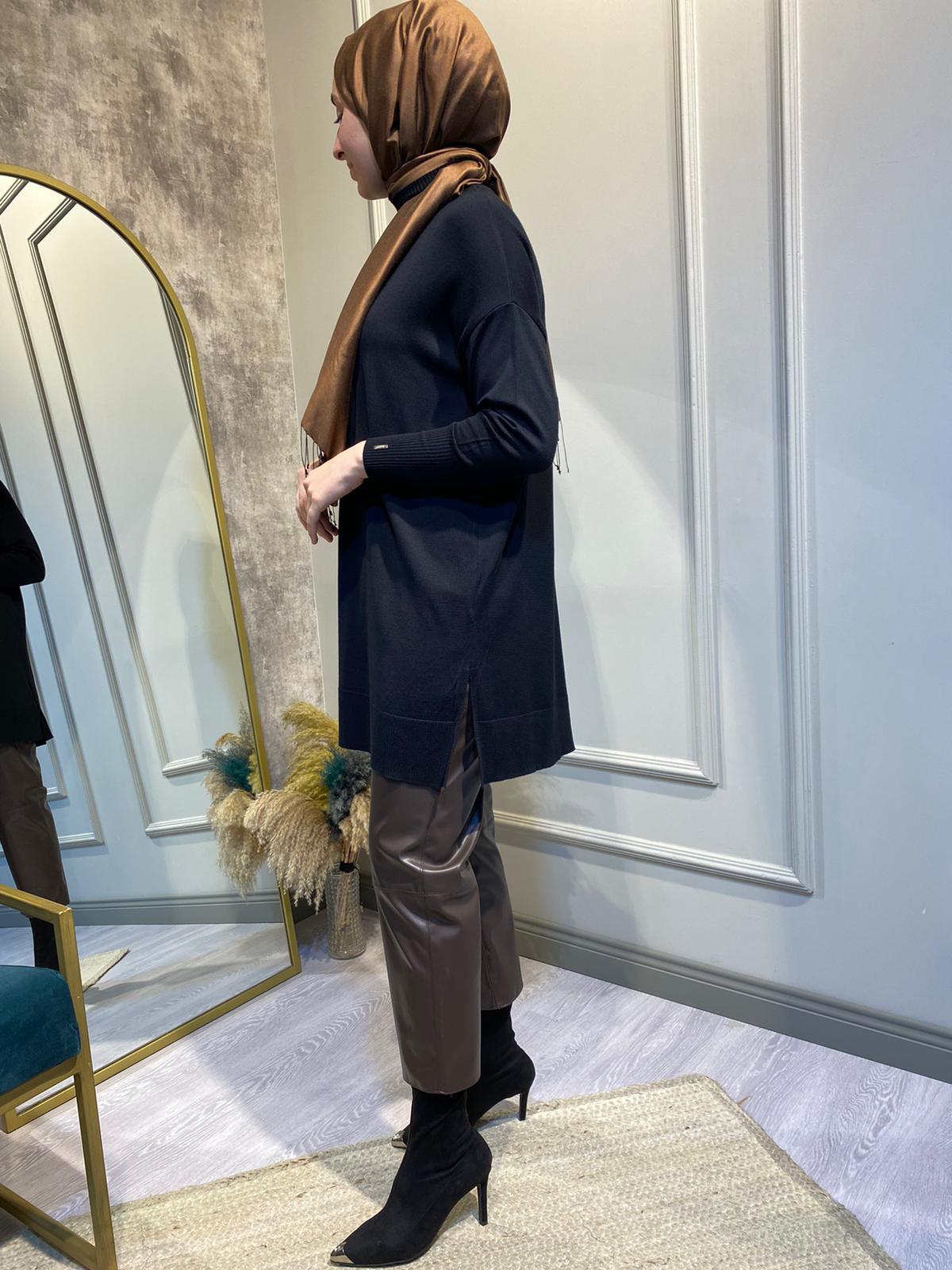 İnvee Merserize Triko Siyah 6862