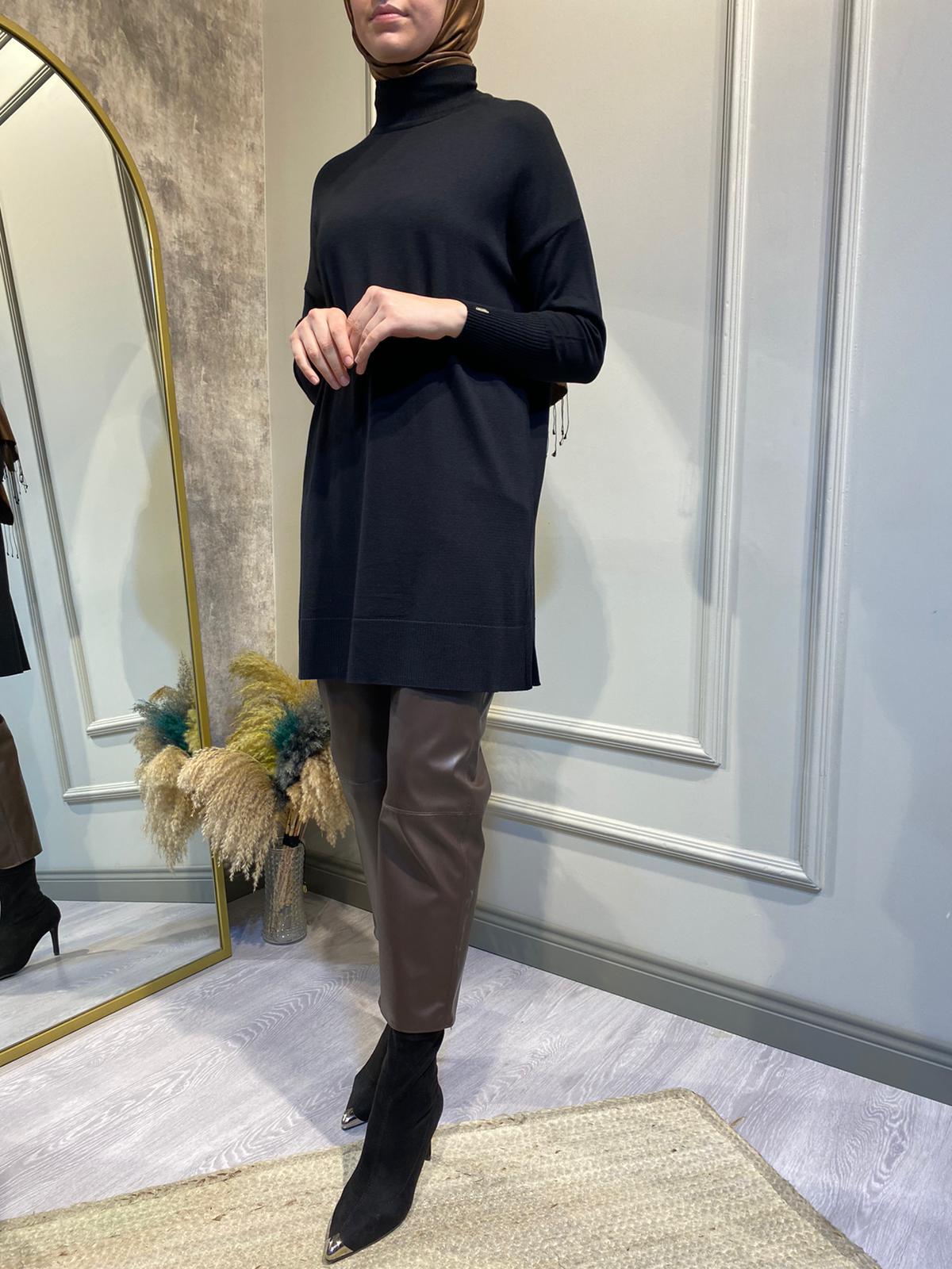 İnvee Merserize Triko Siyah 6862