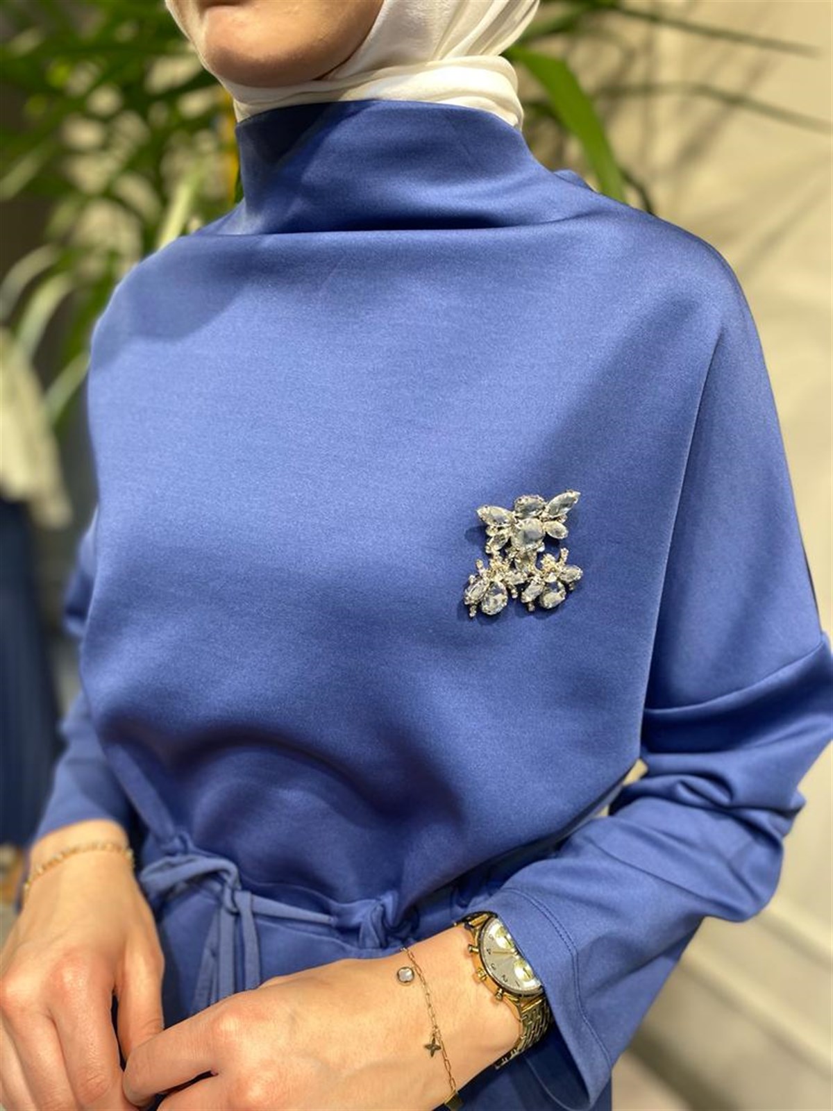 İnvee Scuba Tunik İndigo 6690