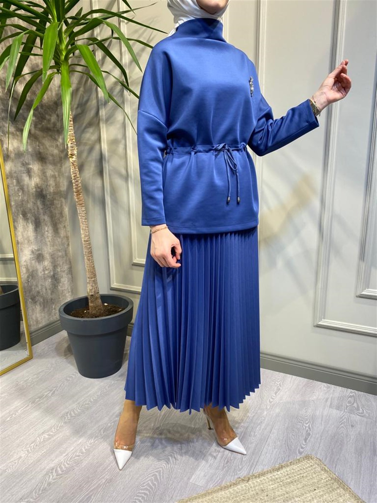 İnvee Scuba Tunik İndigo 6690
