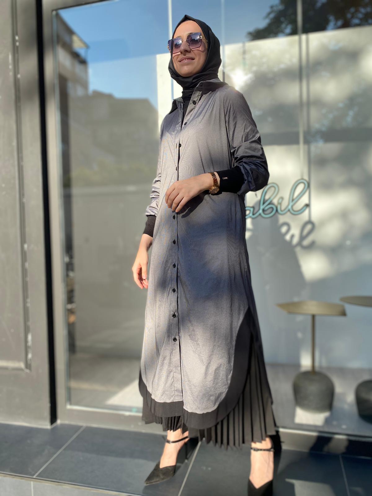 İnvee Siyah-Gri Kap 6895