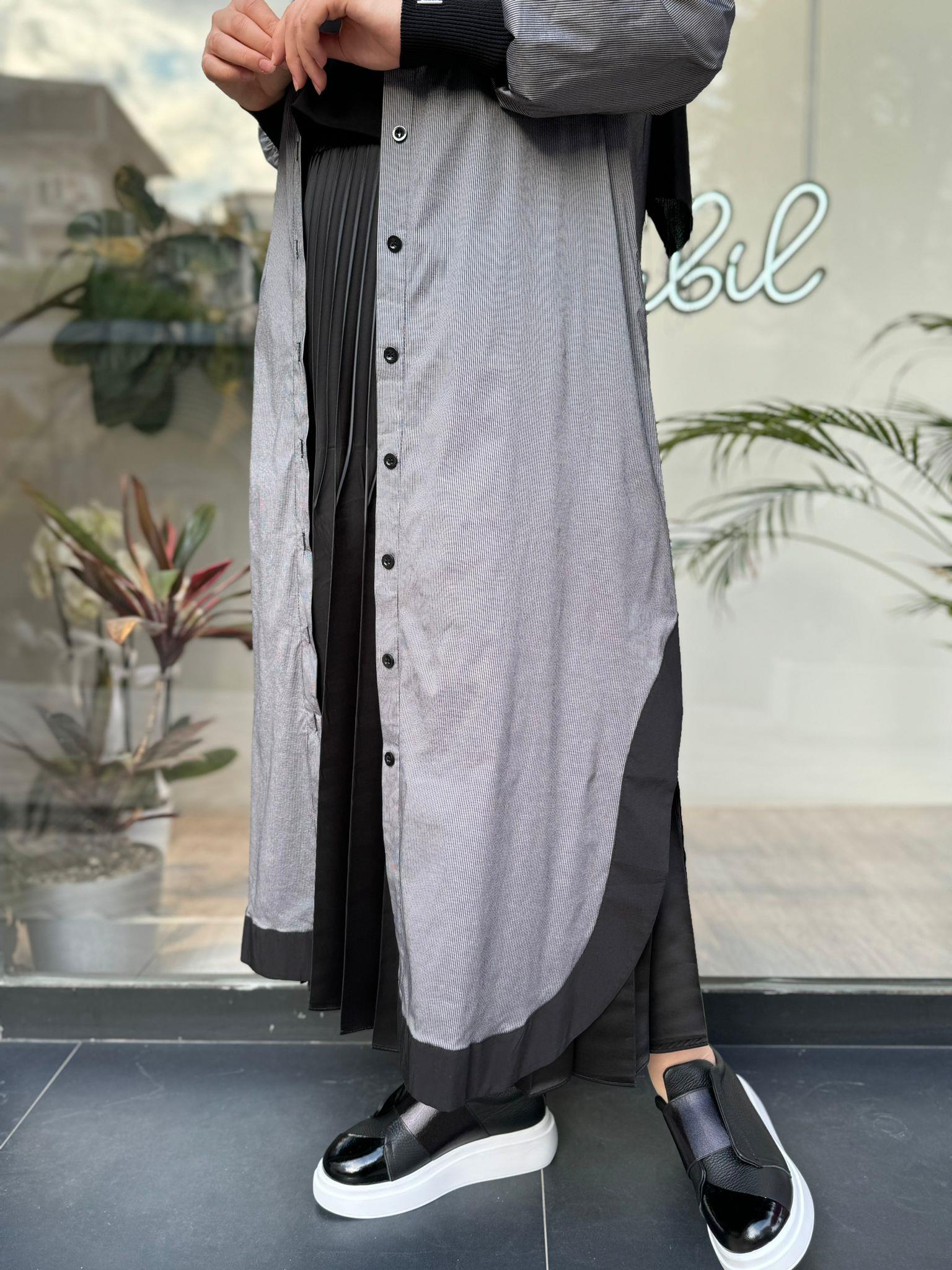 İnvee Siyah-Gri Kap 6895