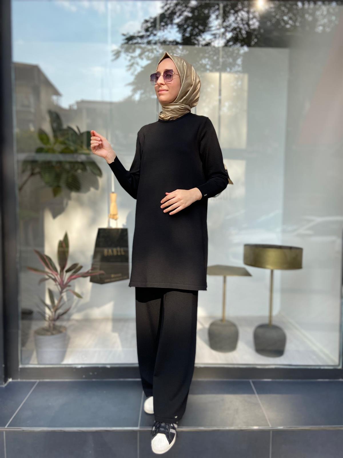 İnvee Siyah Tunik 6911