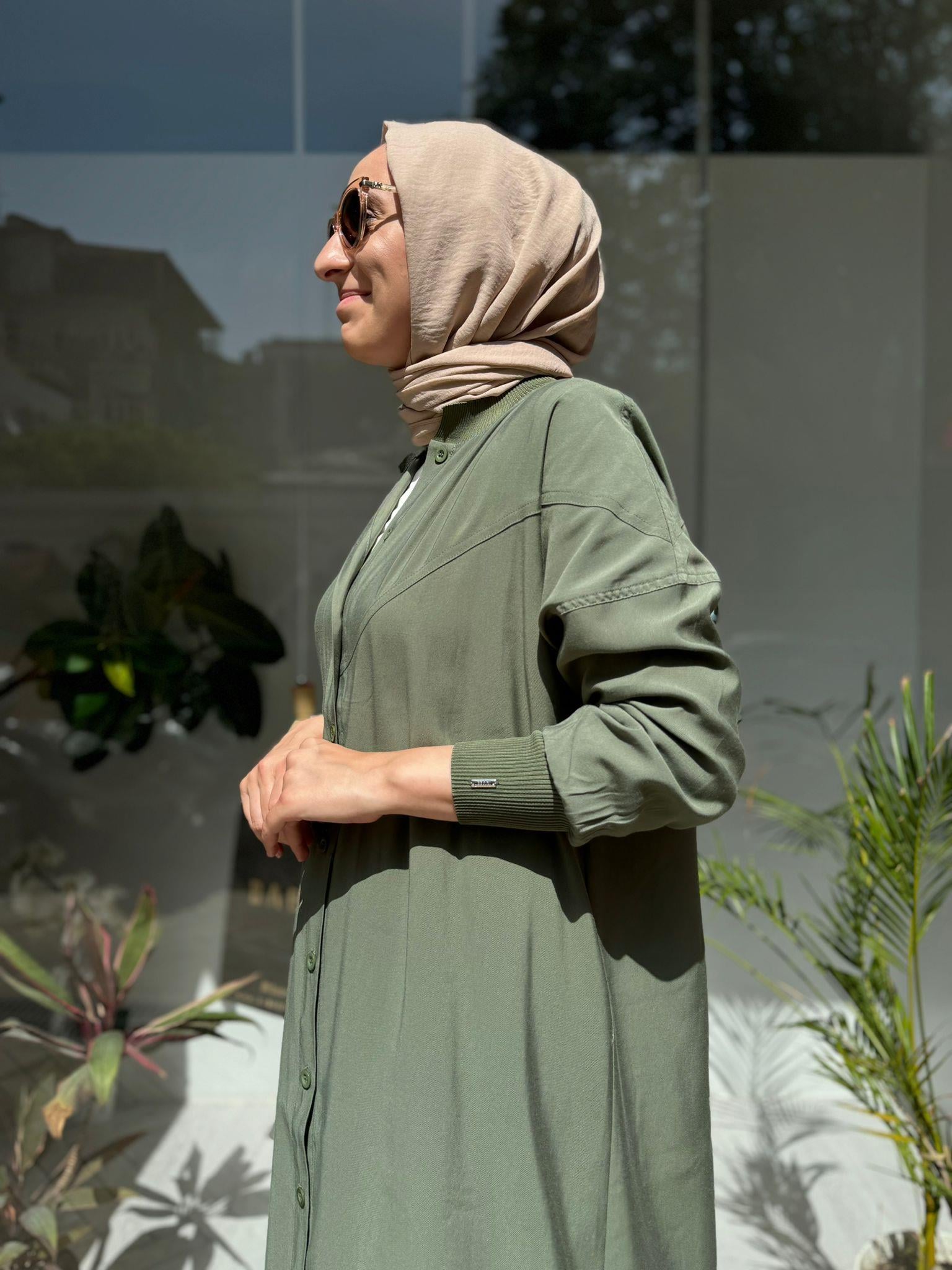 İnvee Tensel Yazlık Kap Haki 6897