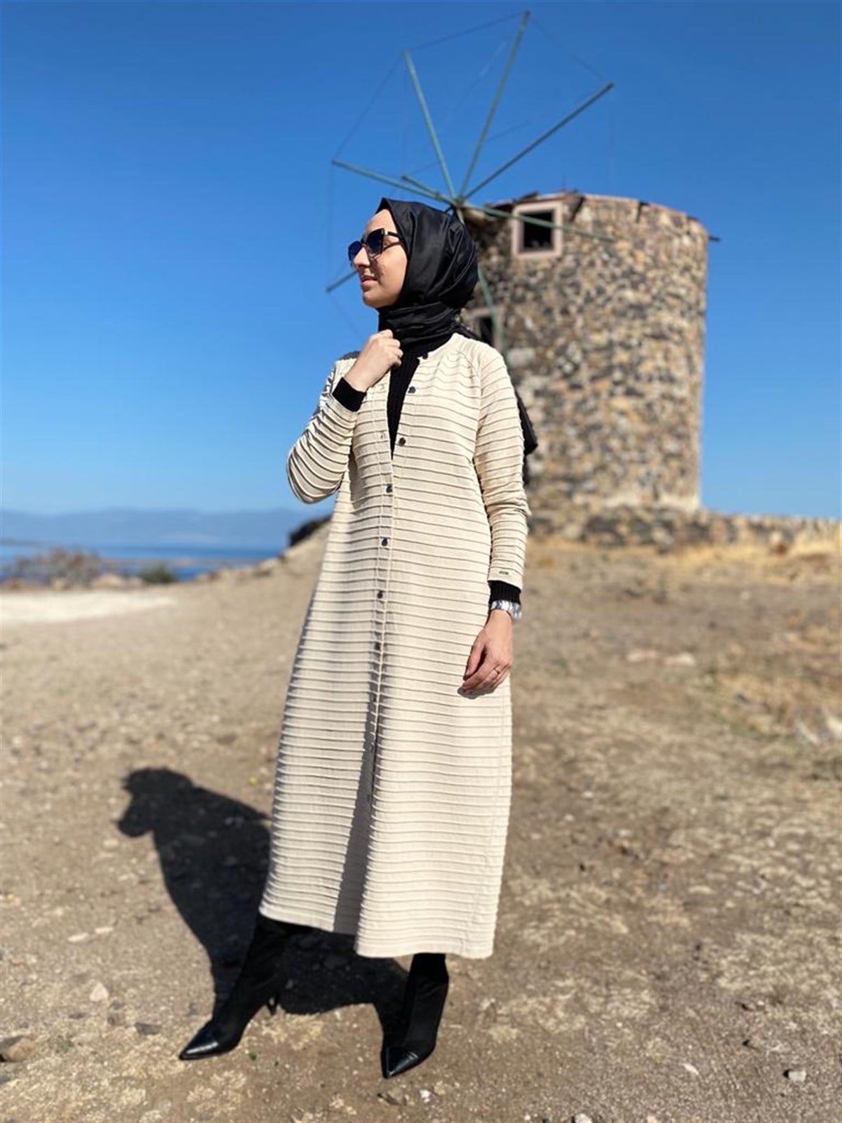 İnvee Uzun Hırka Taş 5732