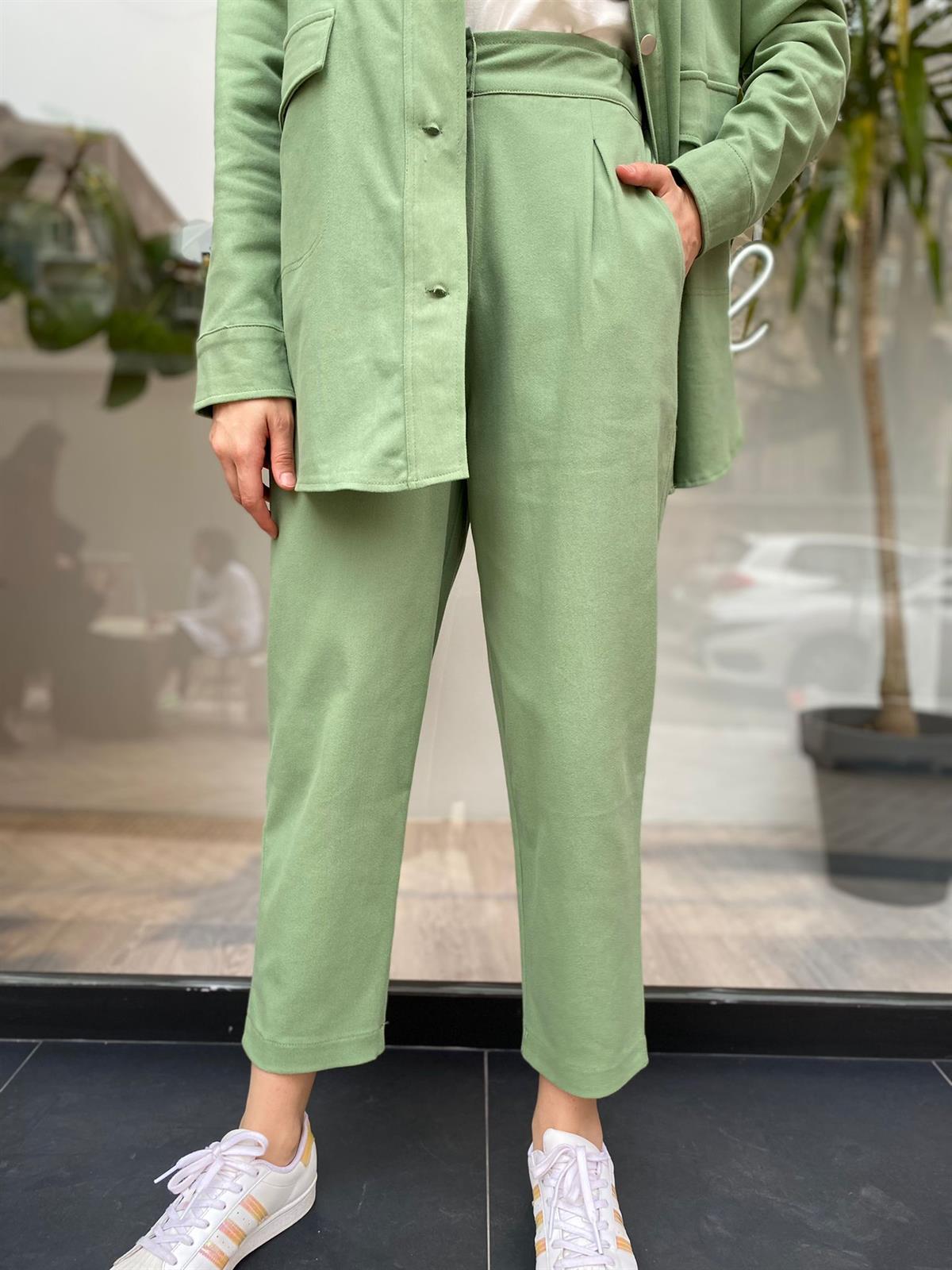 Invee Yeşil Pantolon 6857