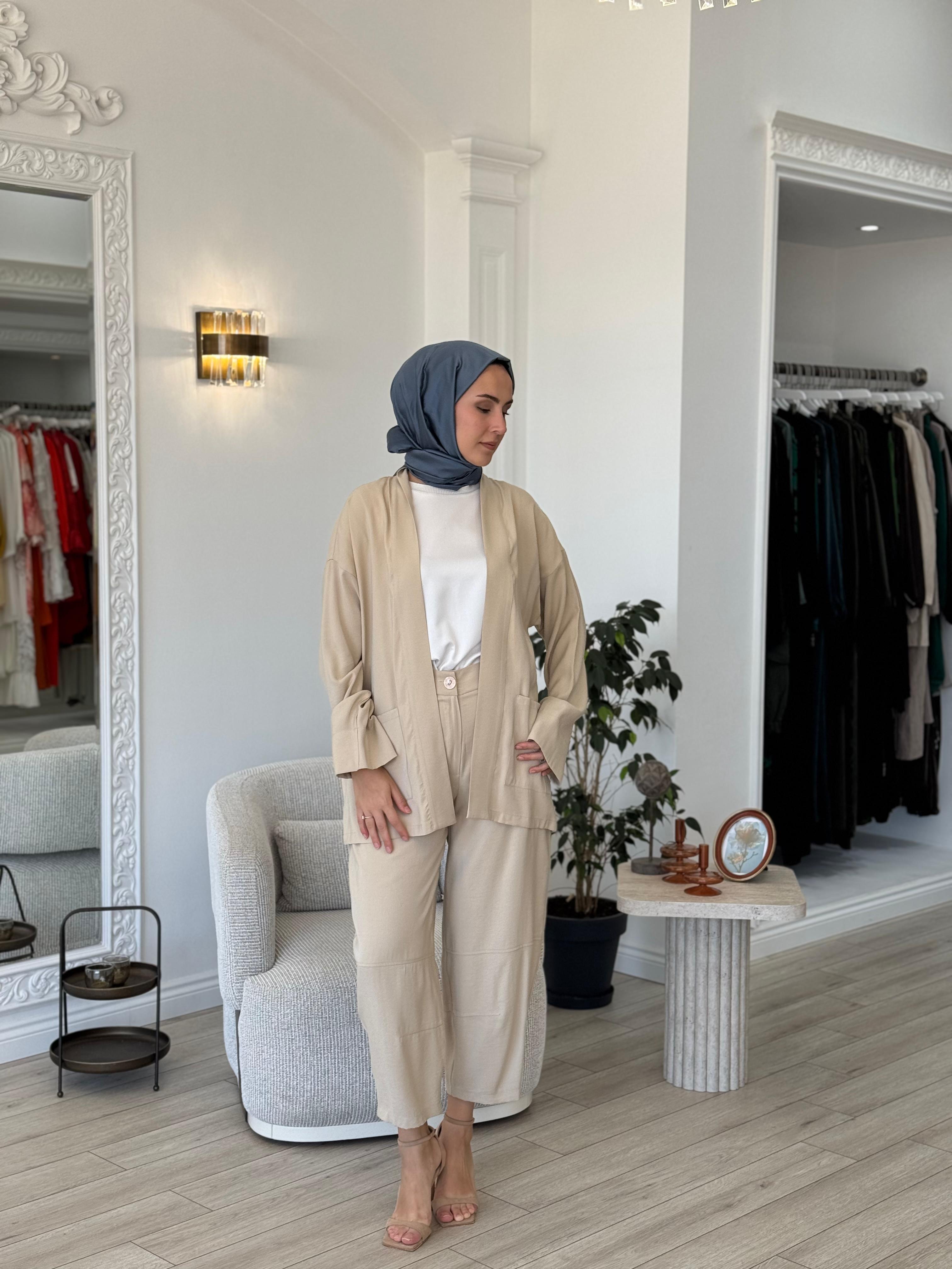 Kahma Basic Takım Bej 24y25043