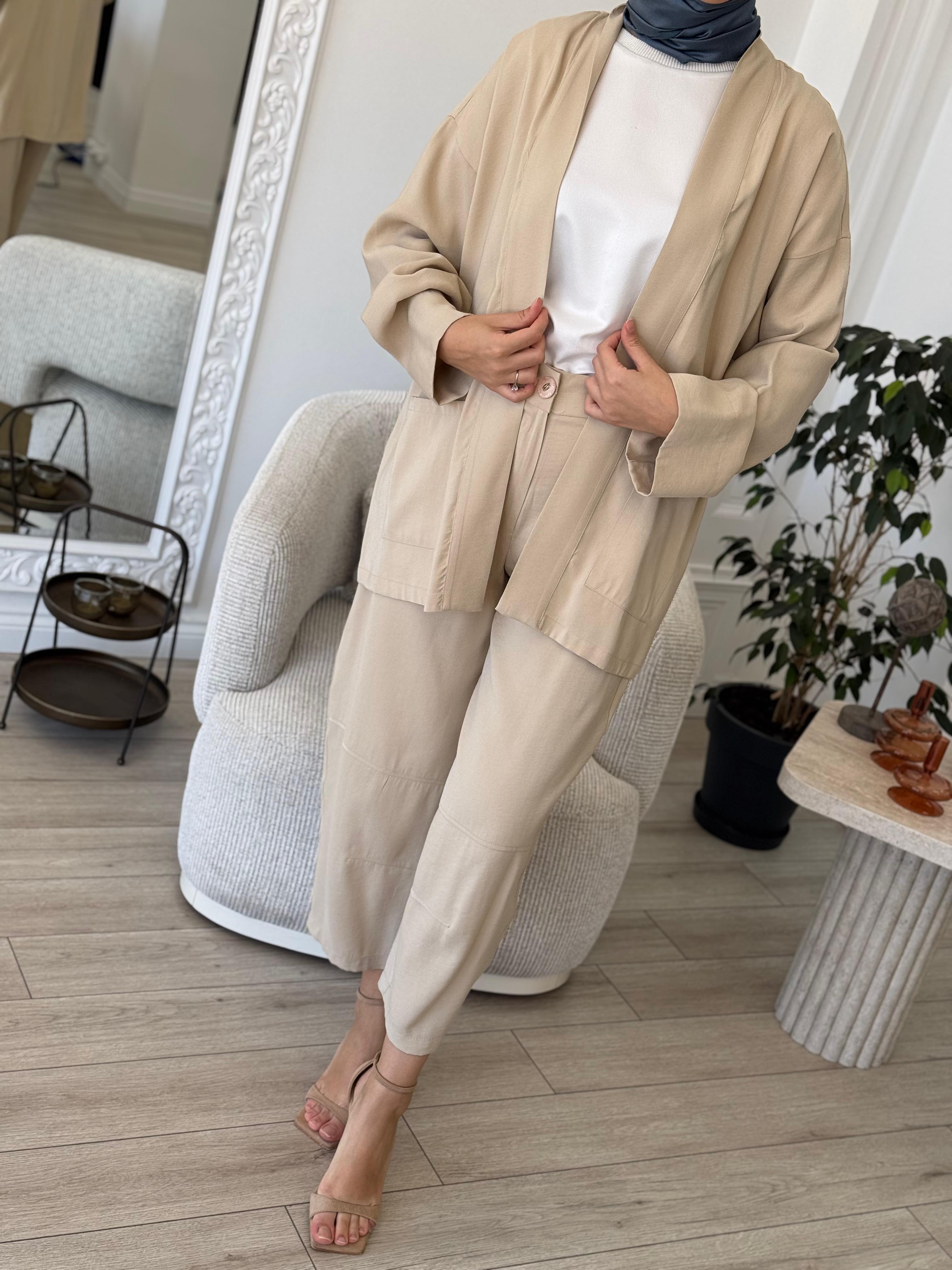 Kahma Basic Takım Bej 24y25043