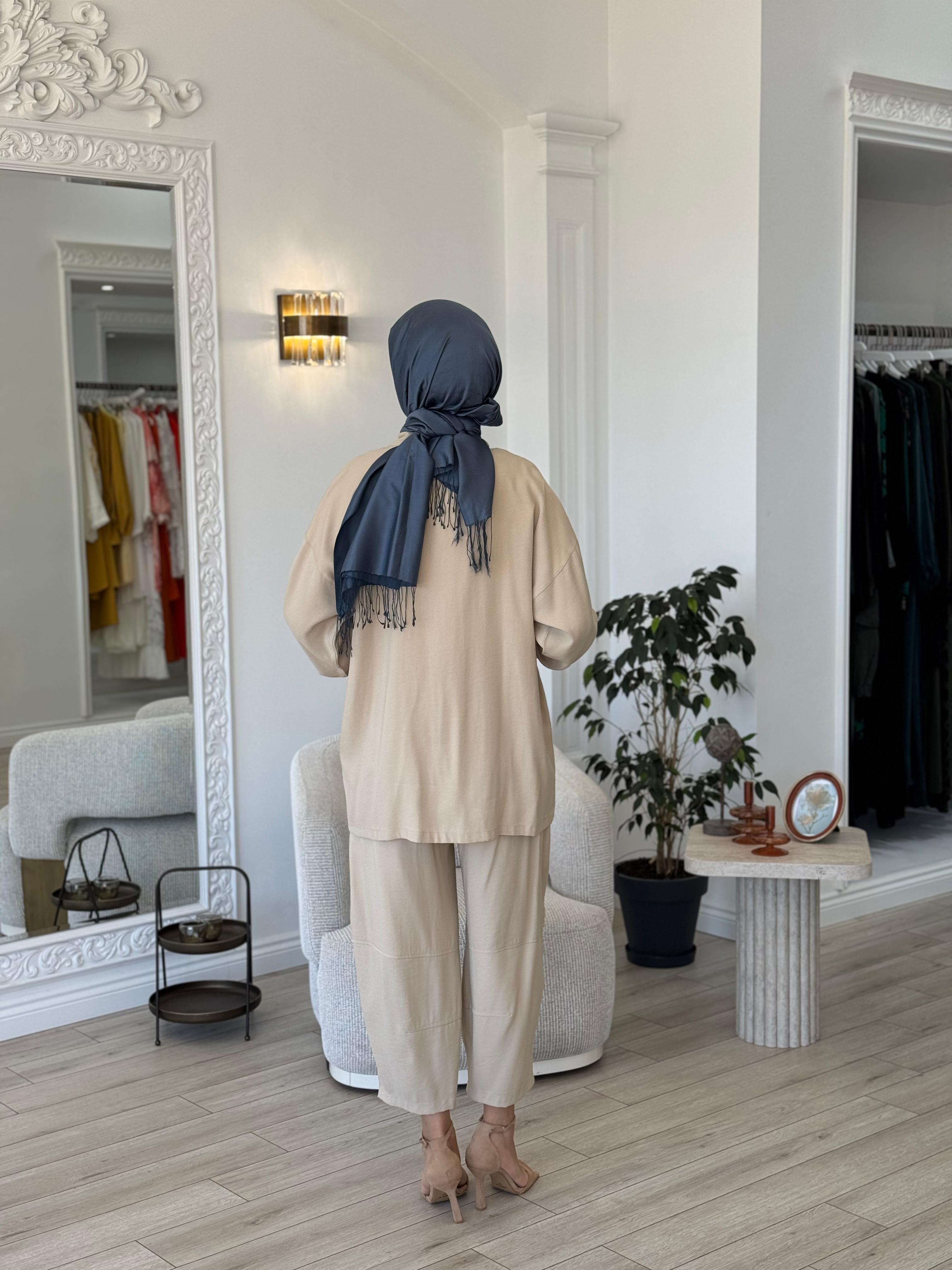 Kahma Basic Takım Bej 24y25043