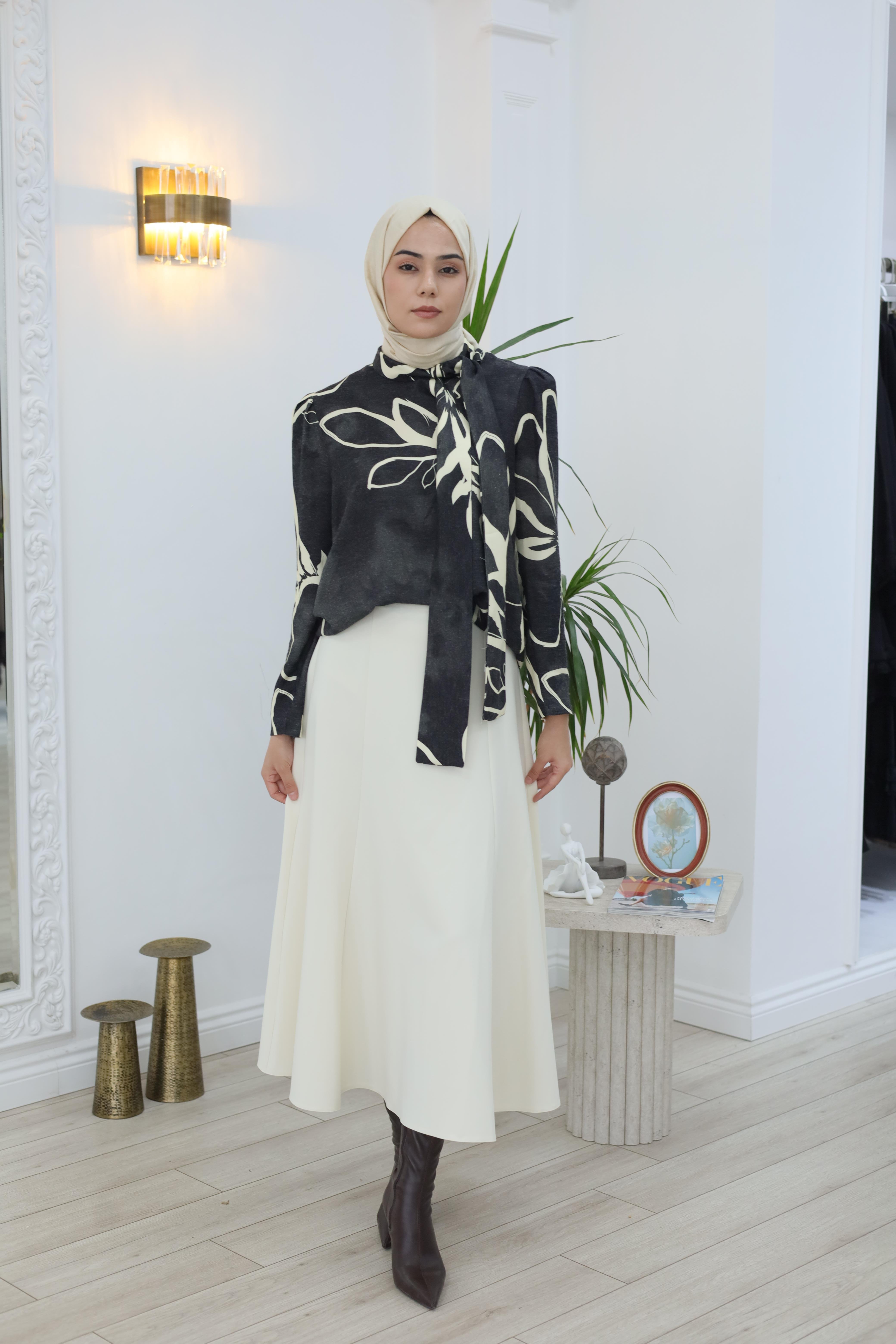 Kahma Bluz Antrasit 25k17211