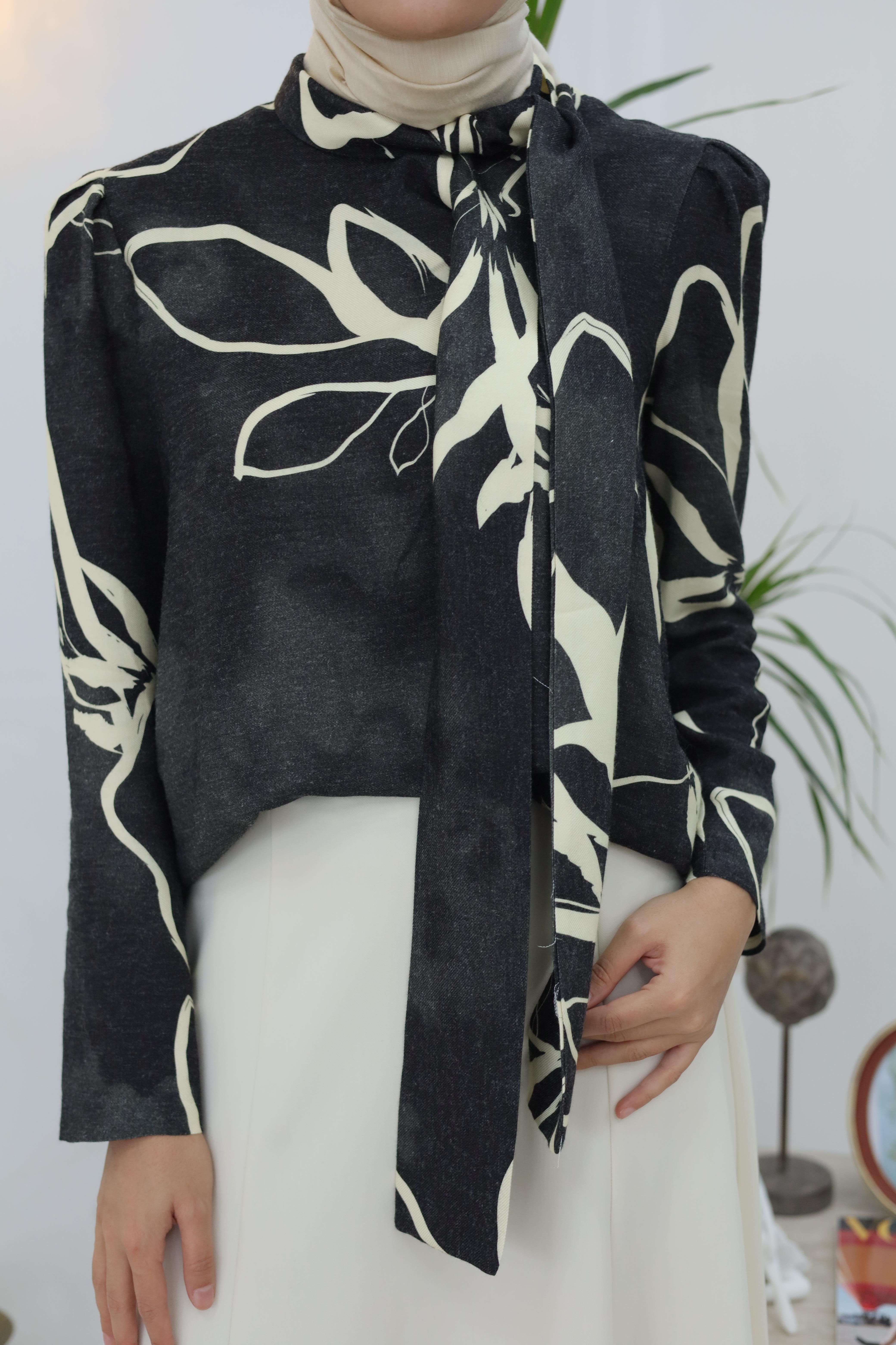 Kahma Bluz Antrasit 25k17211