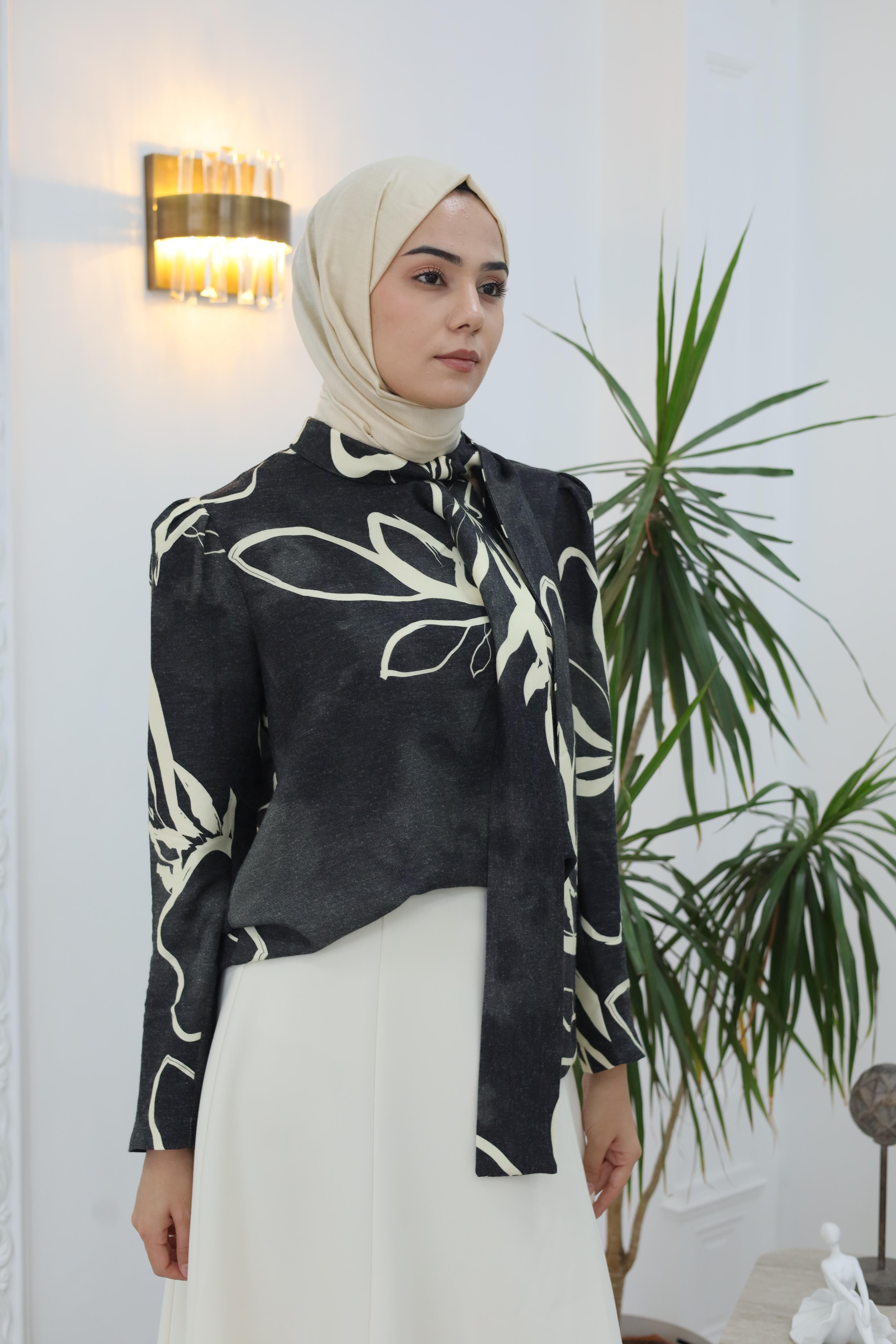Kahma Bluz Antrasit 25k17211