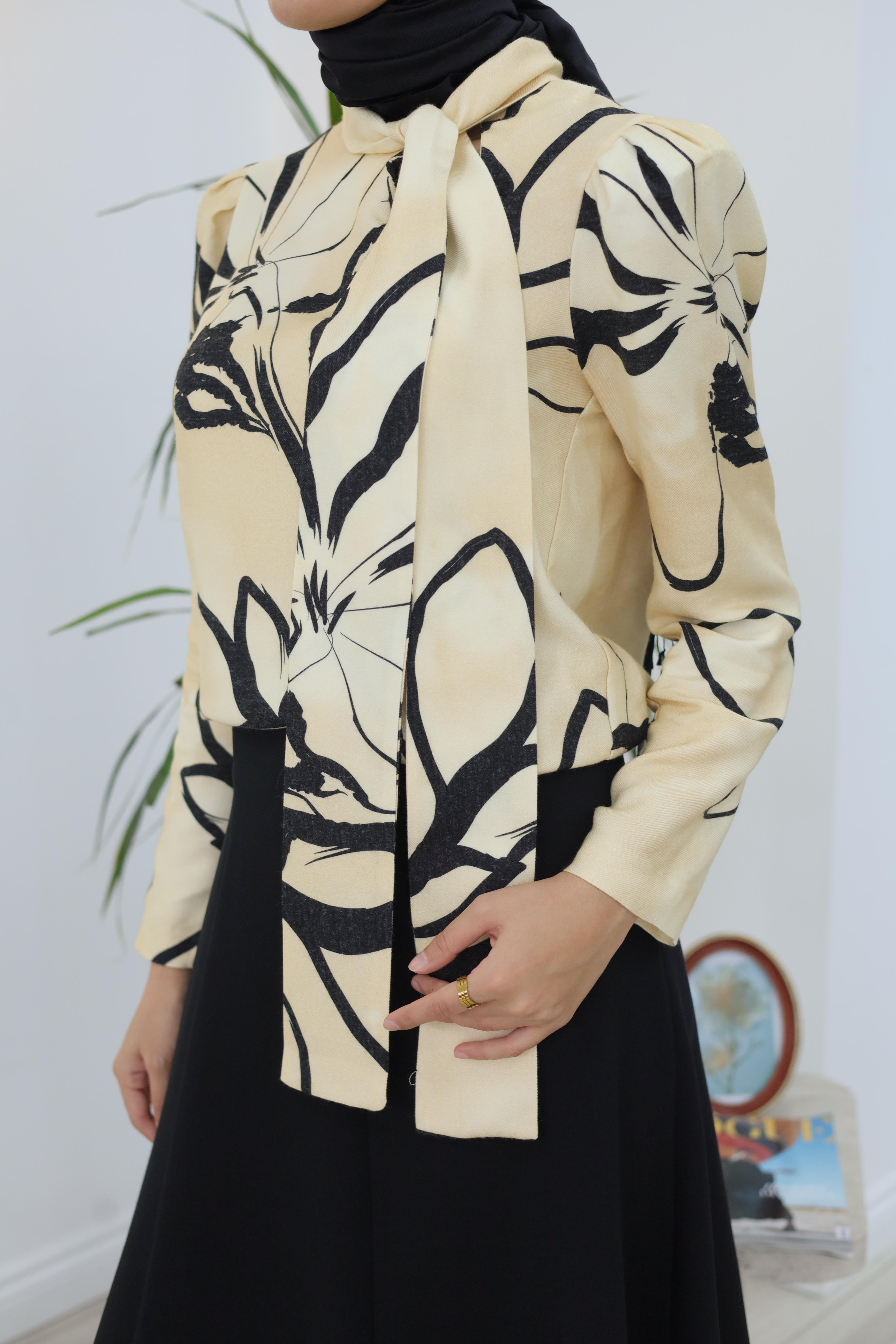 Kahma Bluz Ekru 25k17211