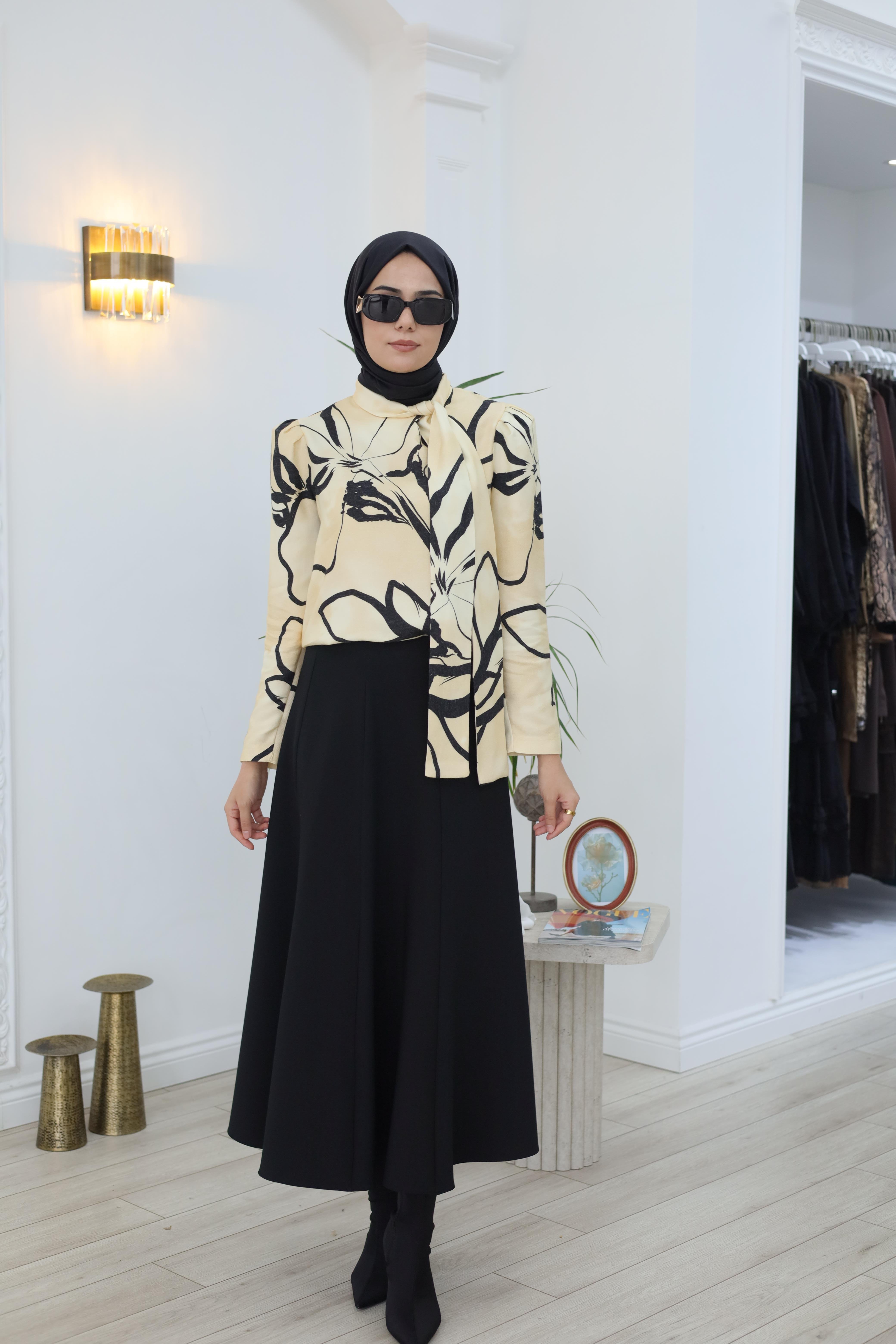 Kahma Bluz Ekru 25k17211