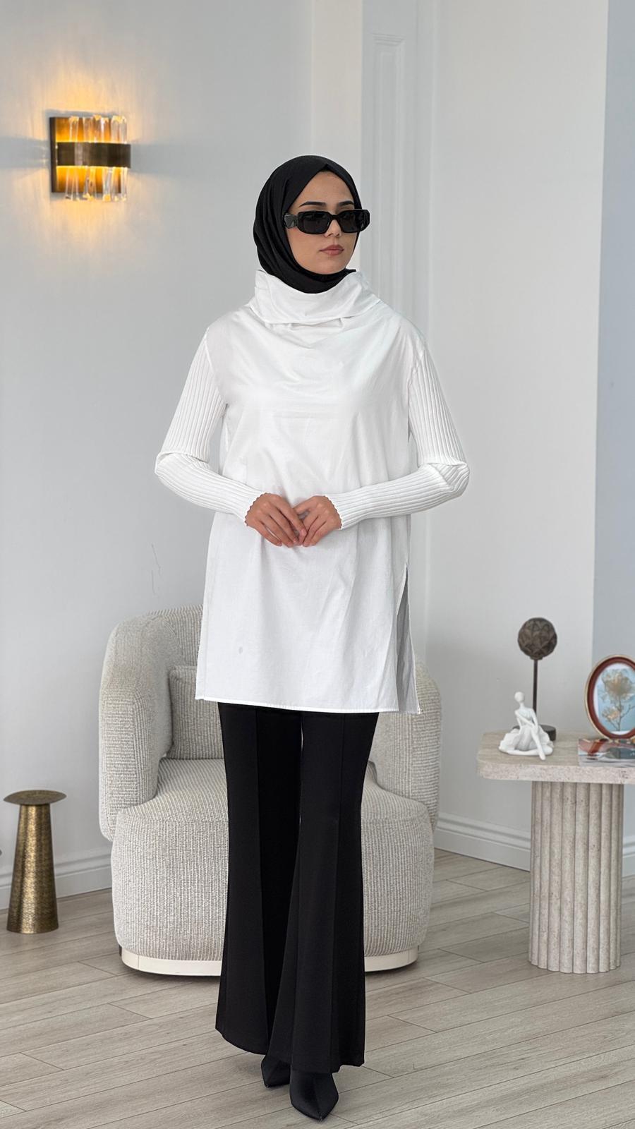 Kahma Bluz Ekru 25k17218