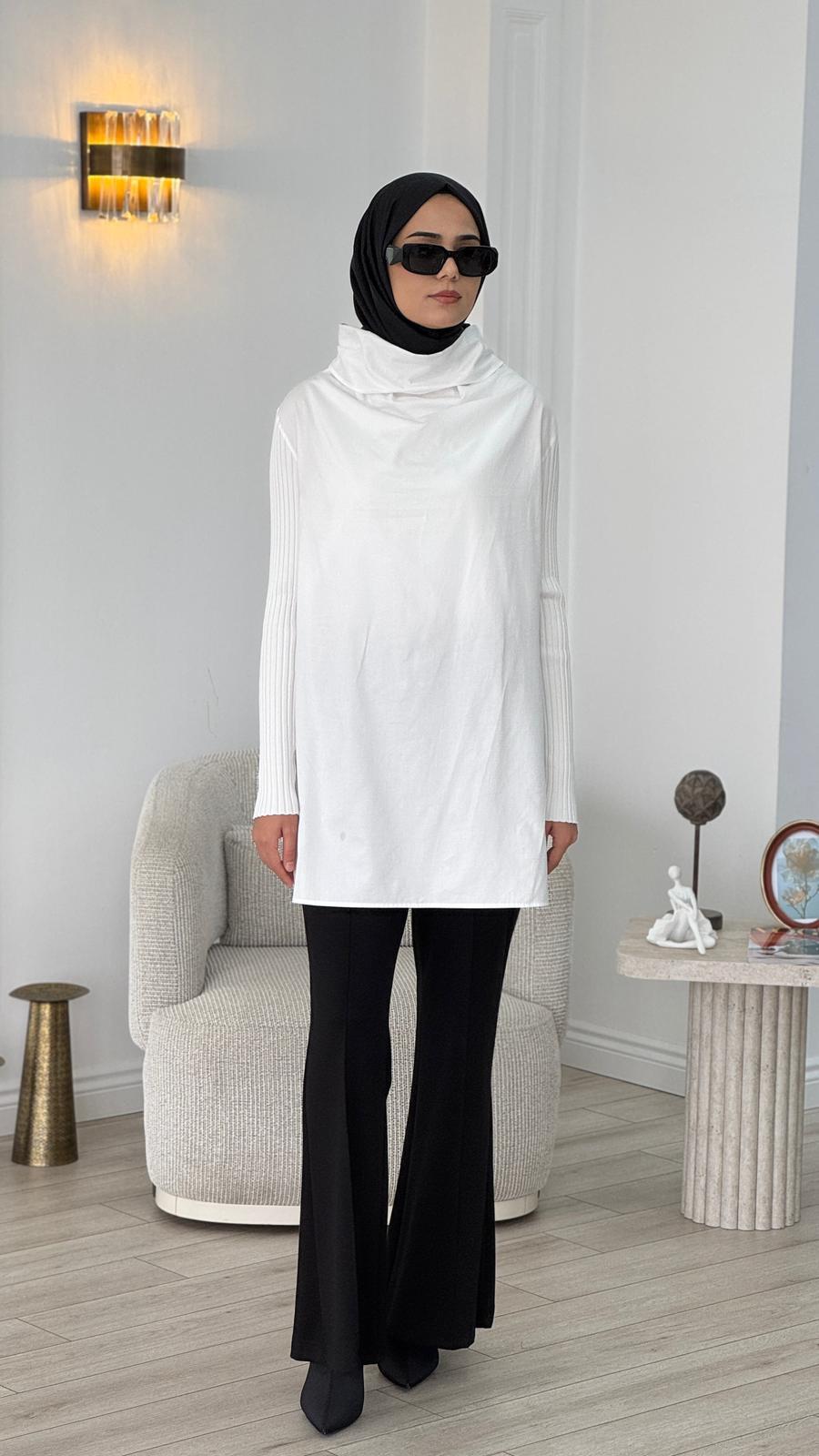Kahma Bluz Ekru 25k17218
