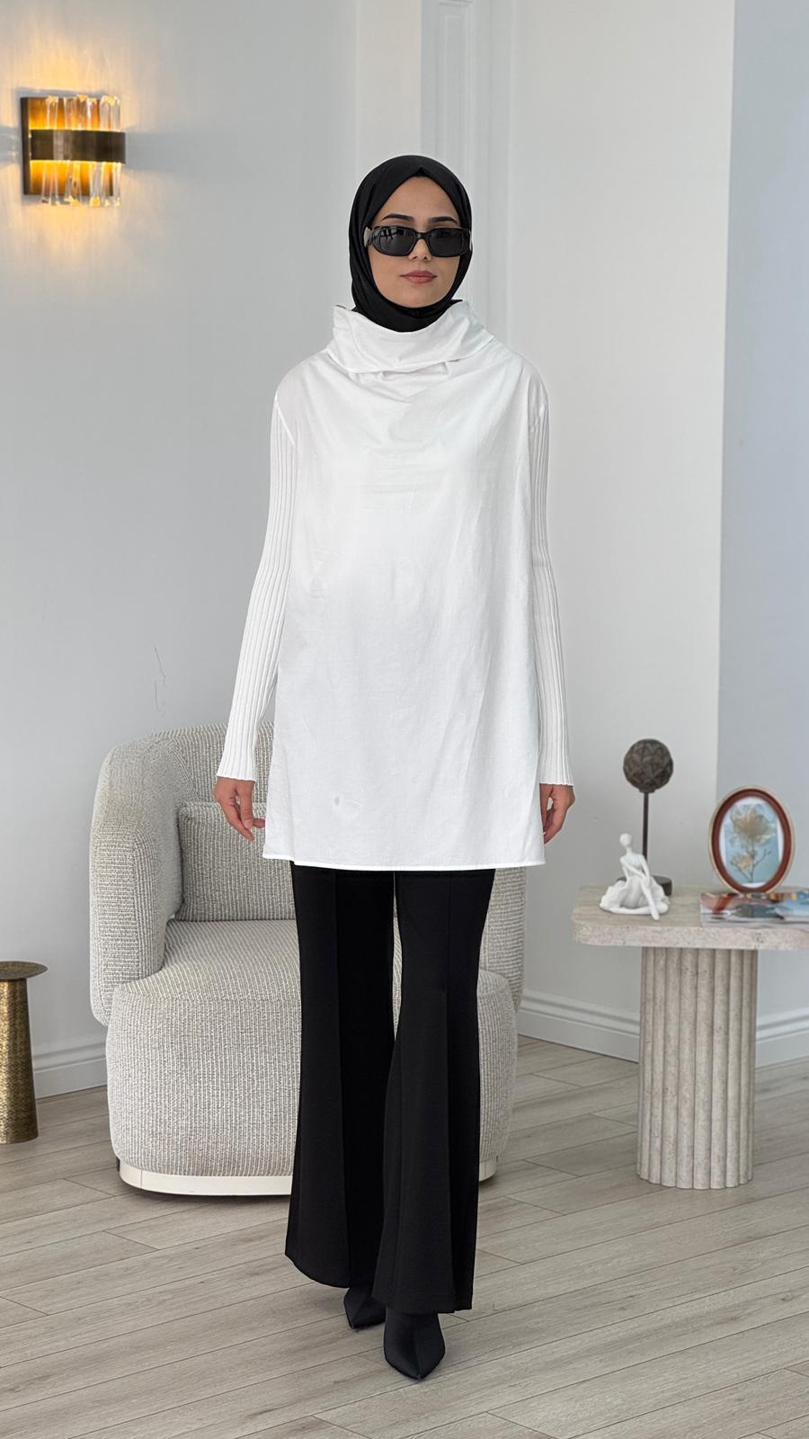 Kahma Bluz Ekru 25k17218