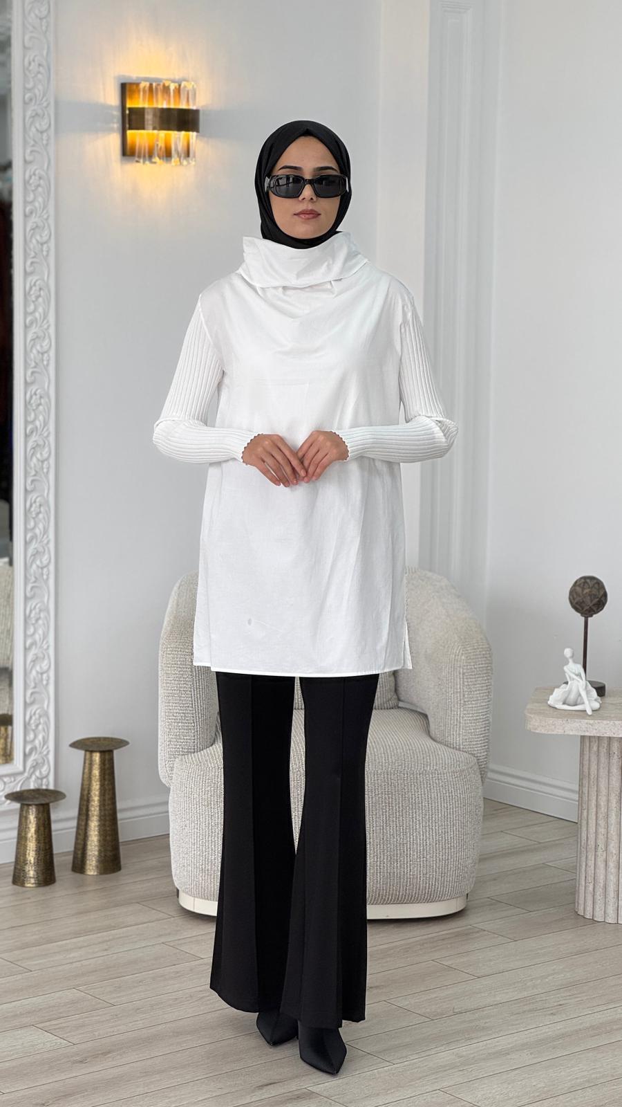 Kahma Bluz Ekru 25k17218