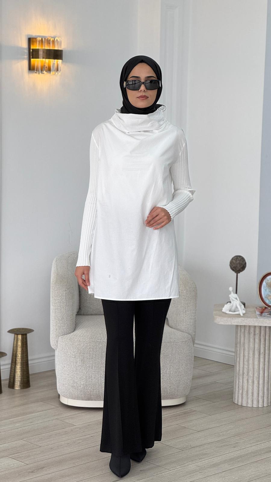 Kahma Bluz Ekru 25k17218