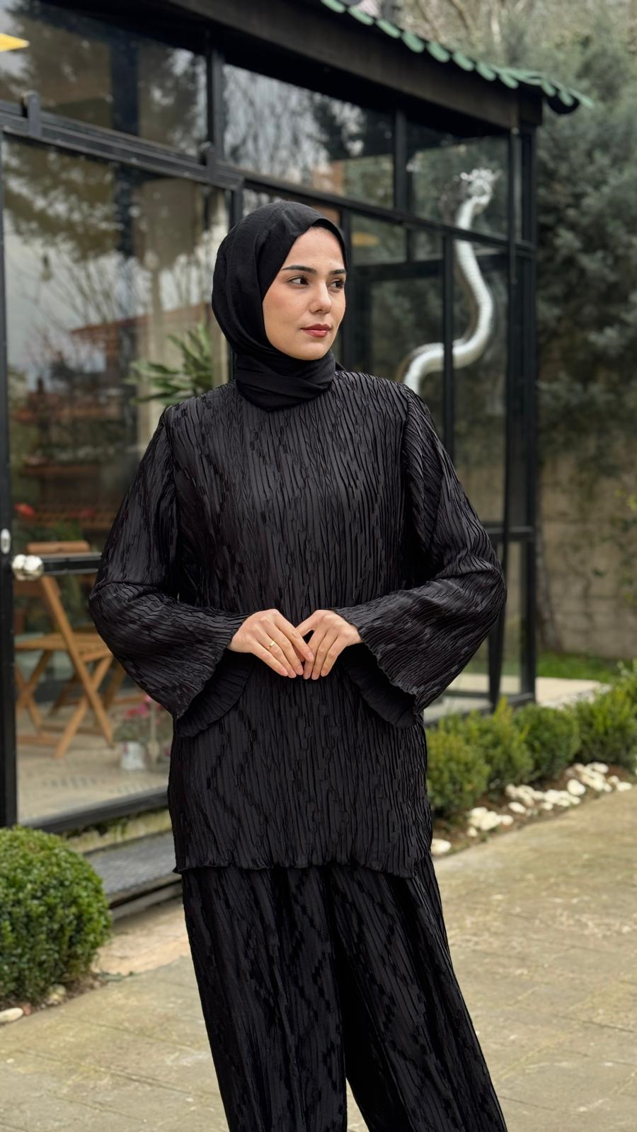 Kahma Bürümcük Dokulu Bluz 26y17306