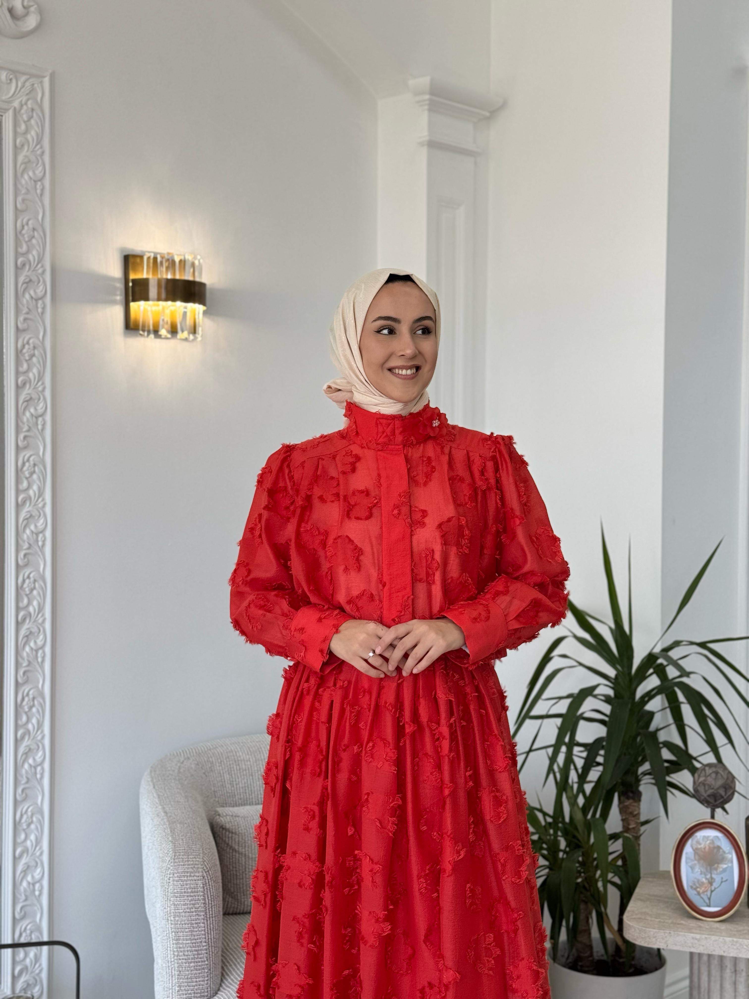 Kahma Ceket Mercan 25y25160