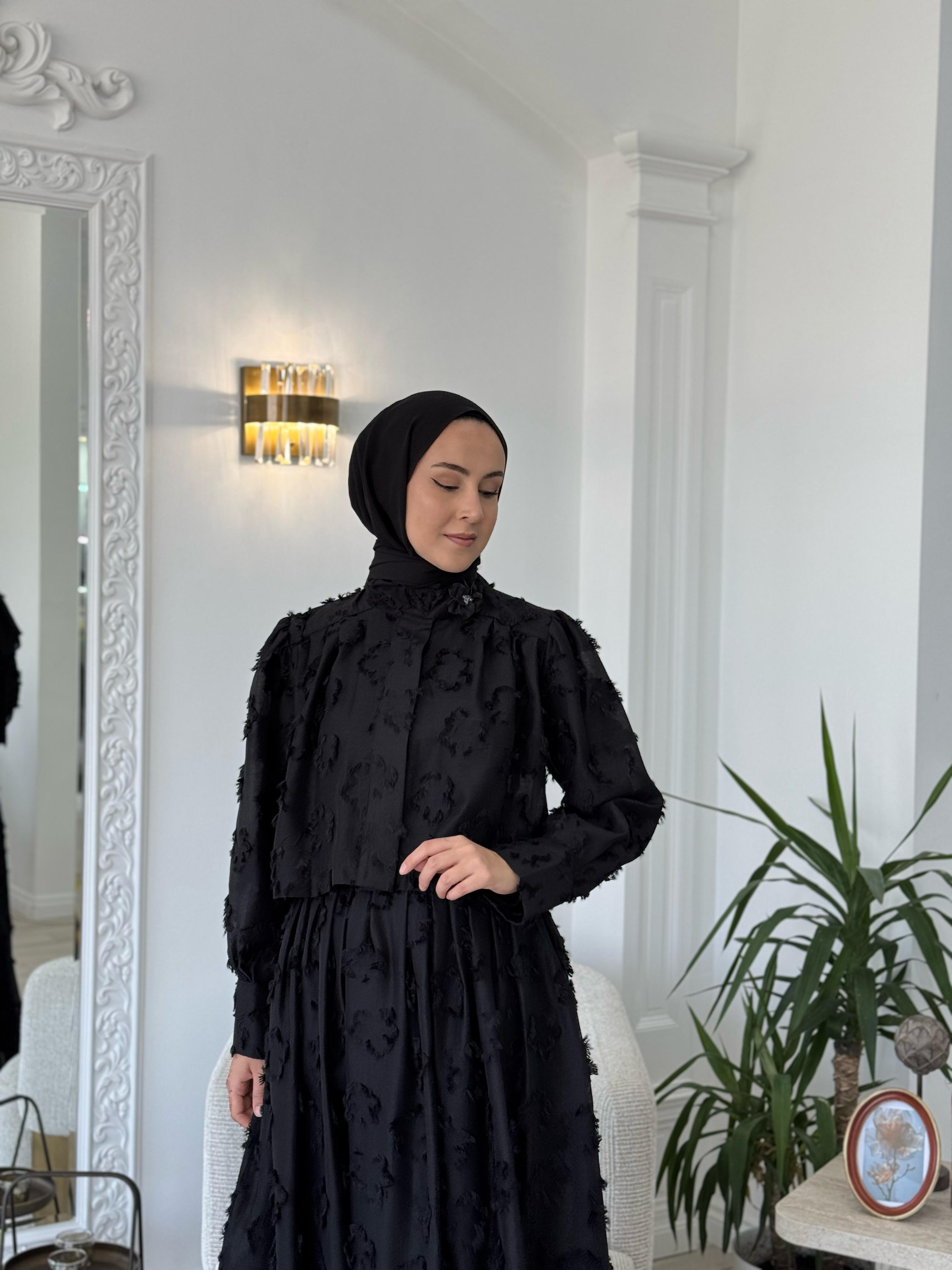 Kahma Ceket Siyah 25y25160