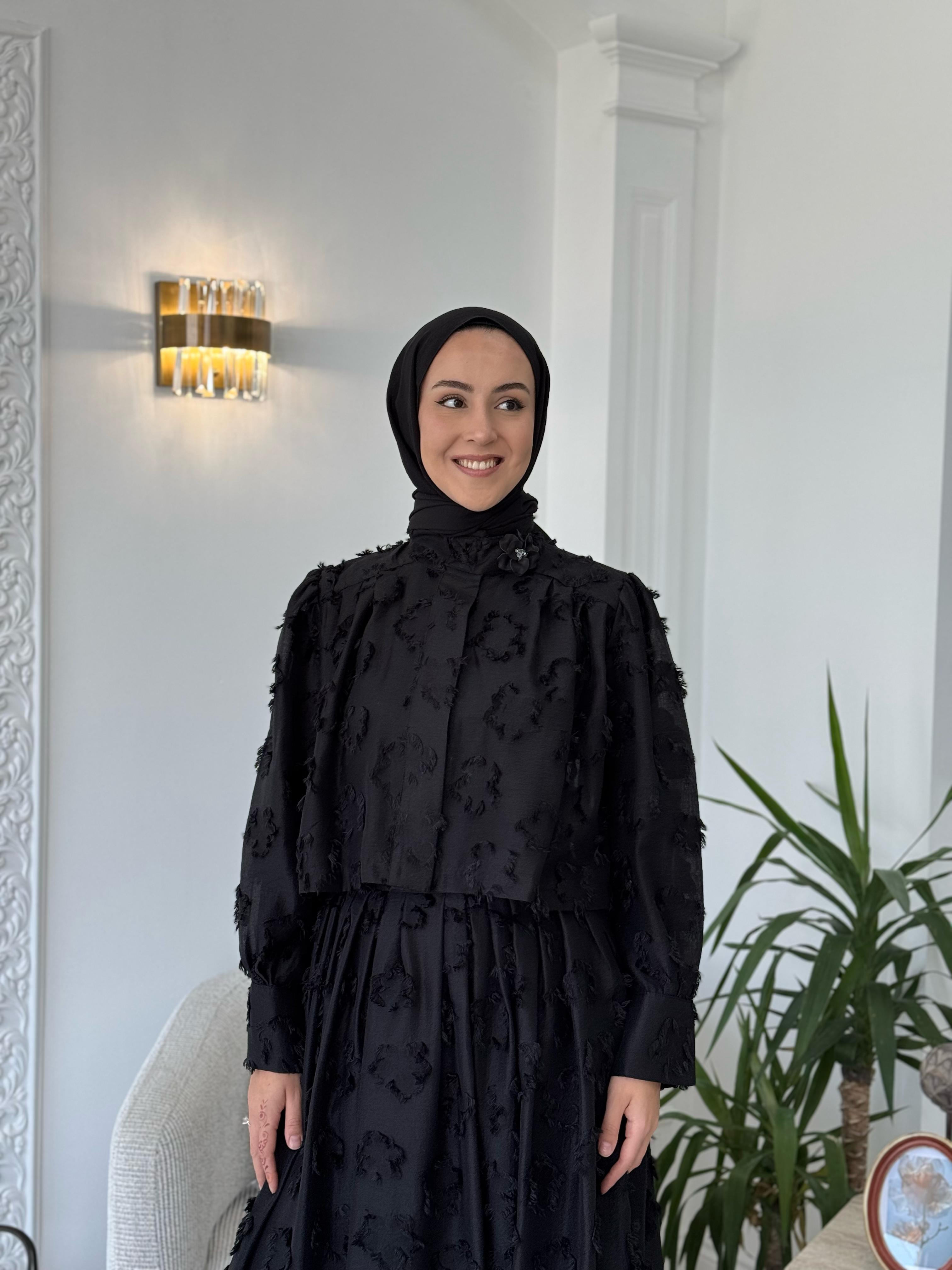 Kahma Ceket Siyah 25y25160