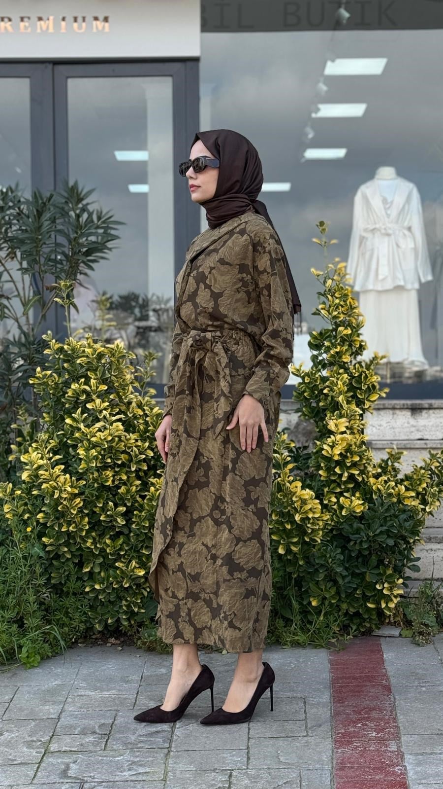Kahma Çiçek Desenli Takım 26y17305