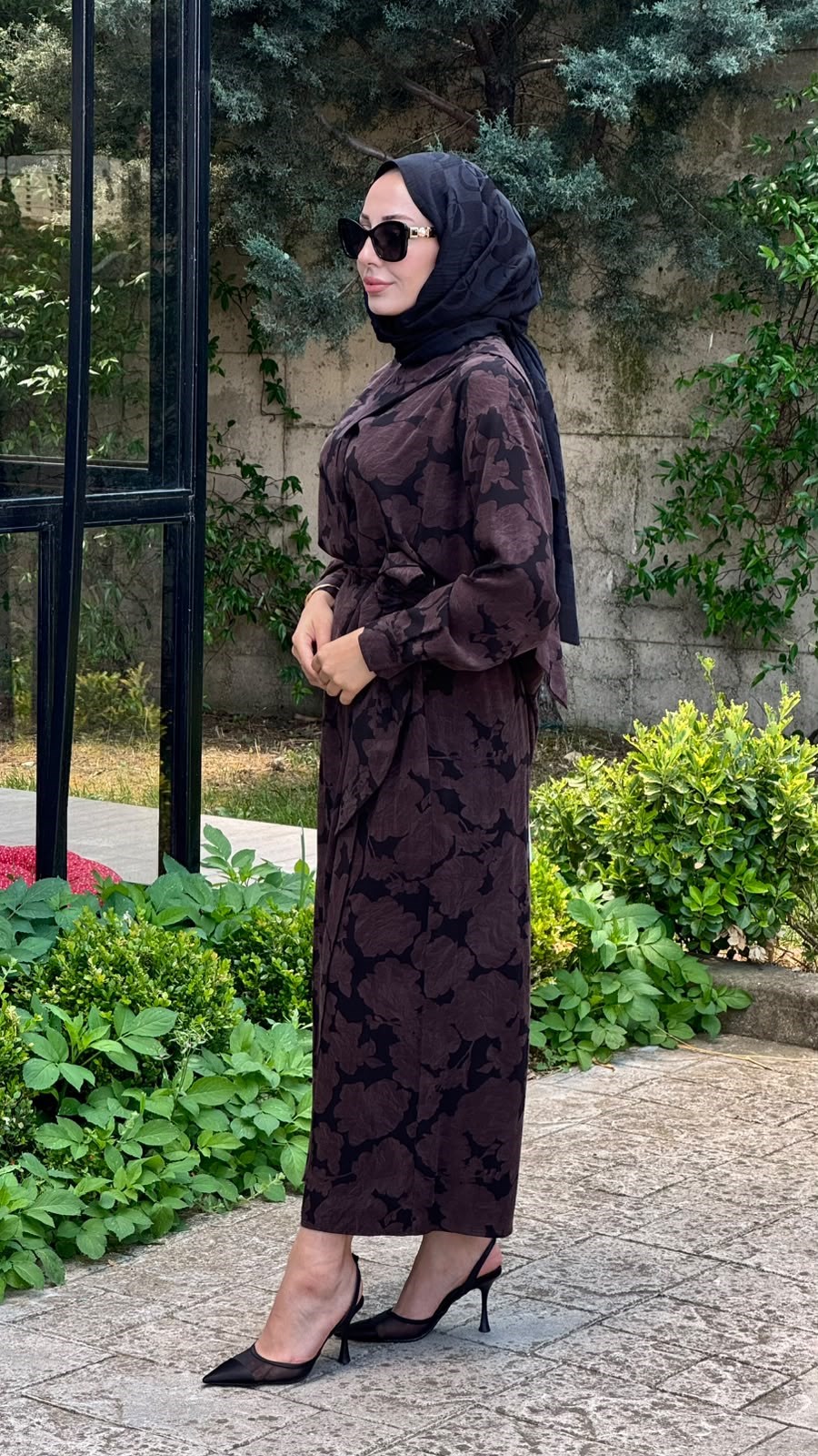 Kahma Çiçek Desenli Takım 26y17305