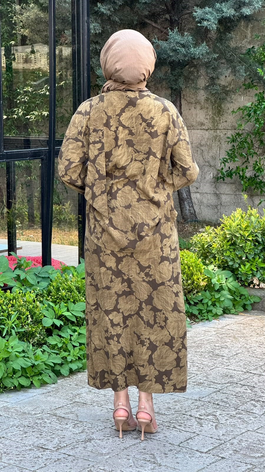 Kahma Çiçek Desenli Takım 26y17305